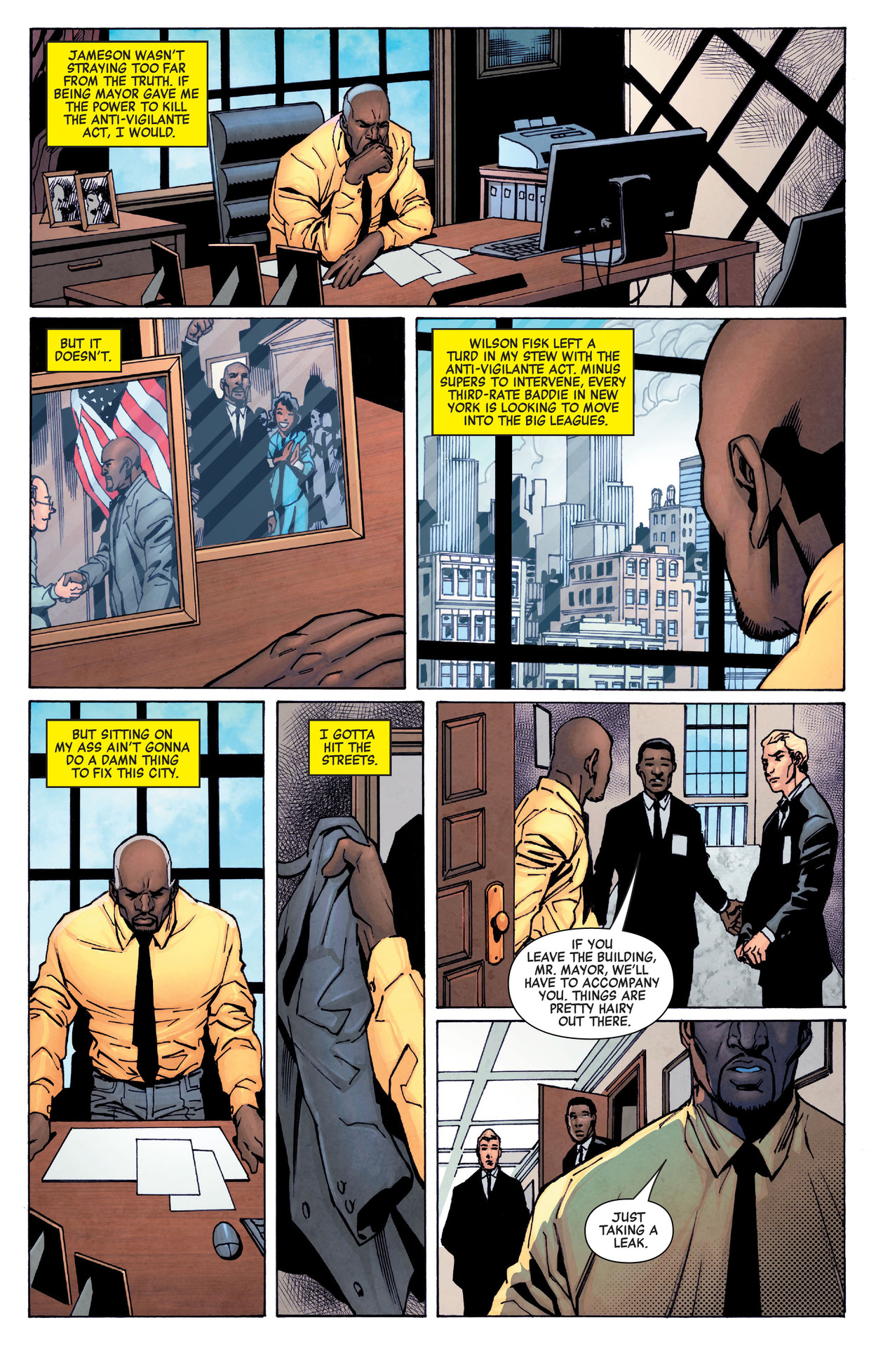 Luke Cage: Gang War (2023-) issue 1 - Page 7