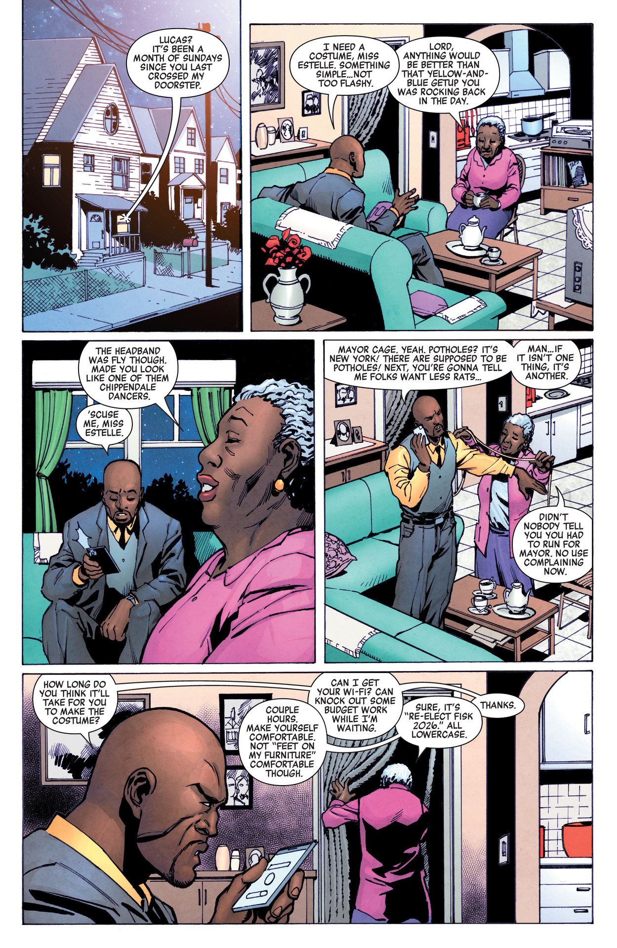 Luke Cage: Gang War (2023-) issue 1 - Page 19