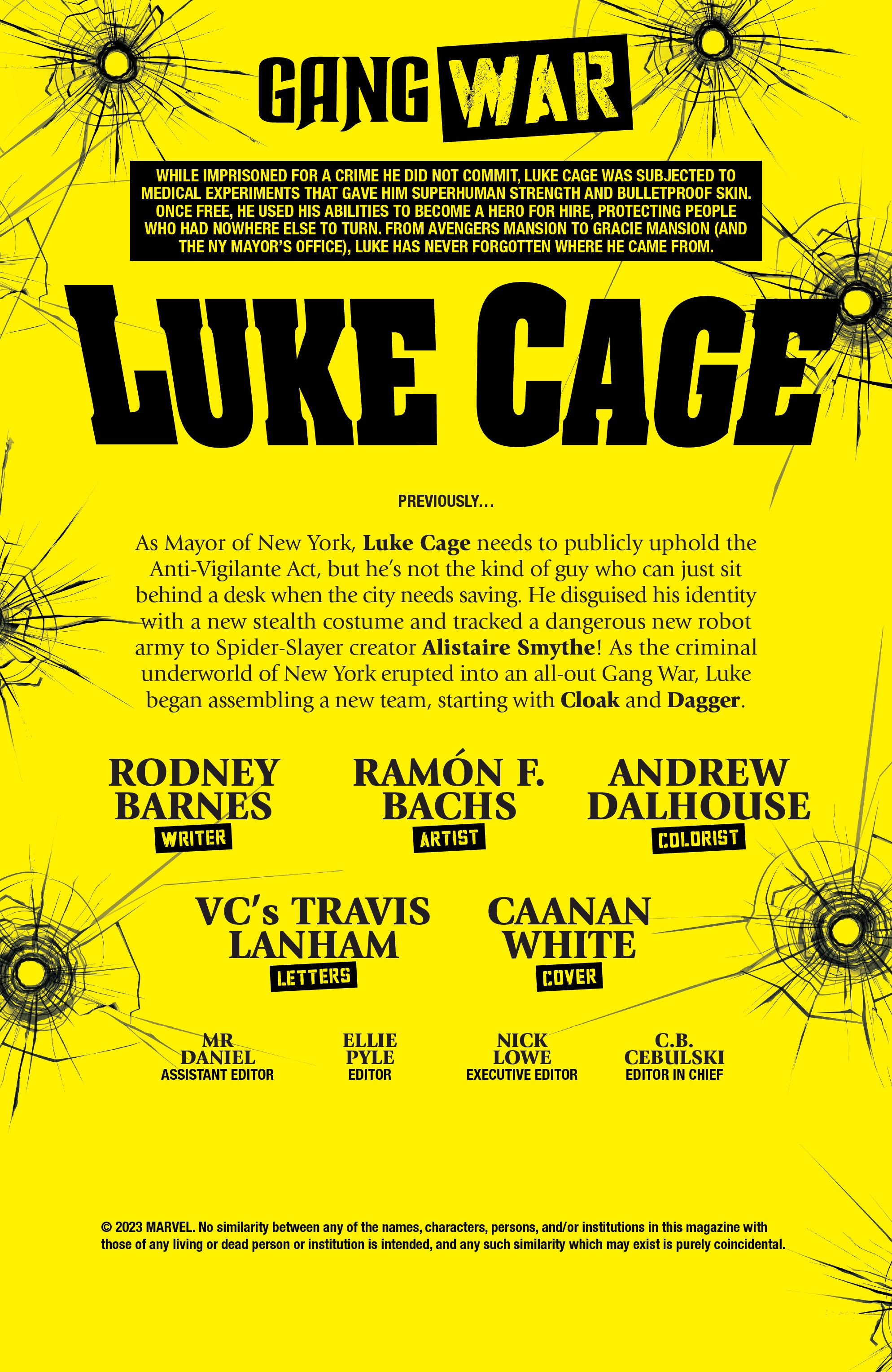 Luke Cage: Gang War (2023-) issue 2 - Page 3