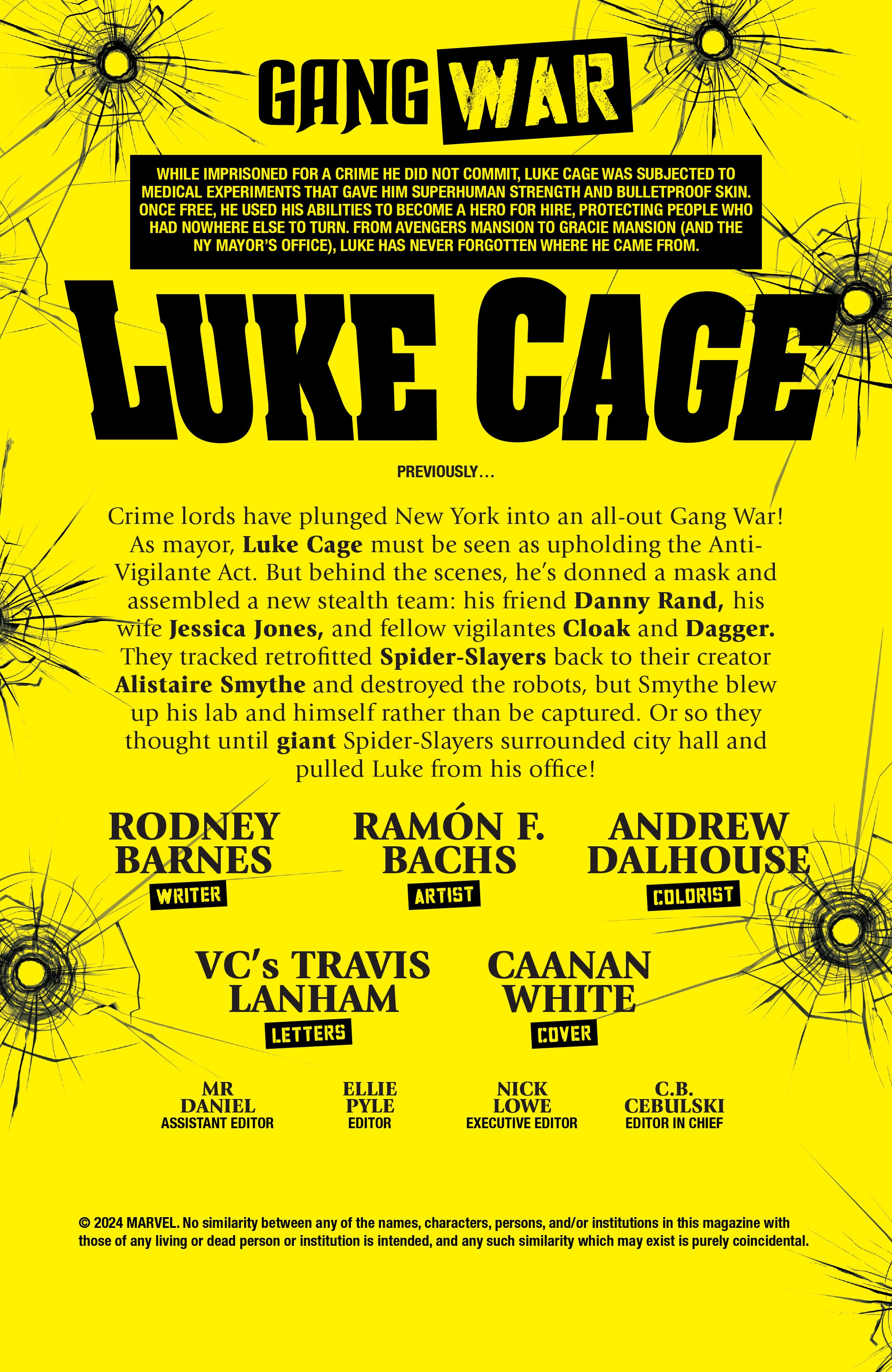 Luke Cage: Gang War (2023-) issue 3 - Page 3