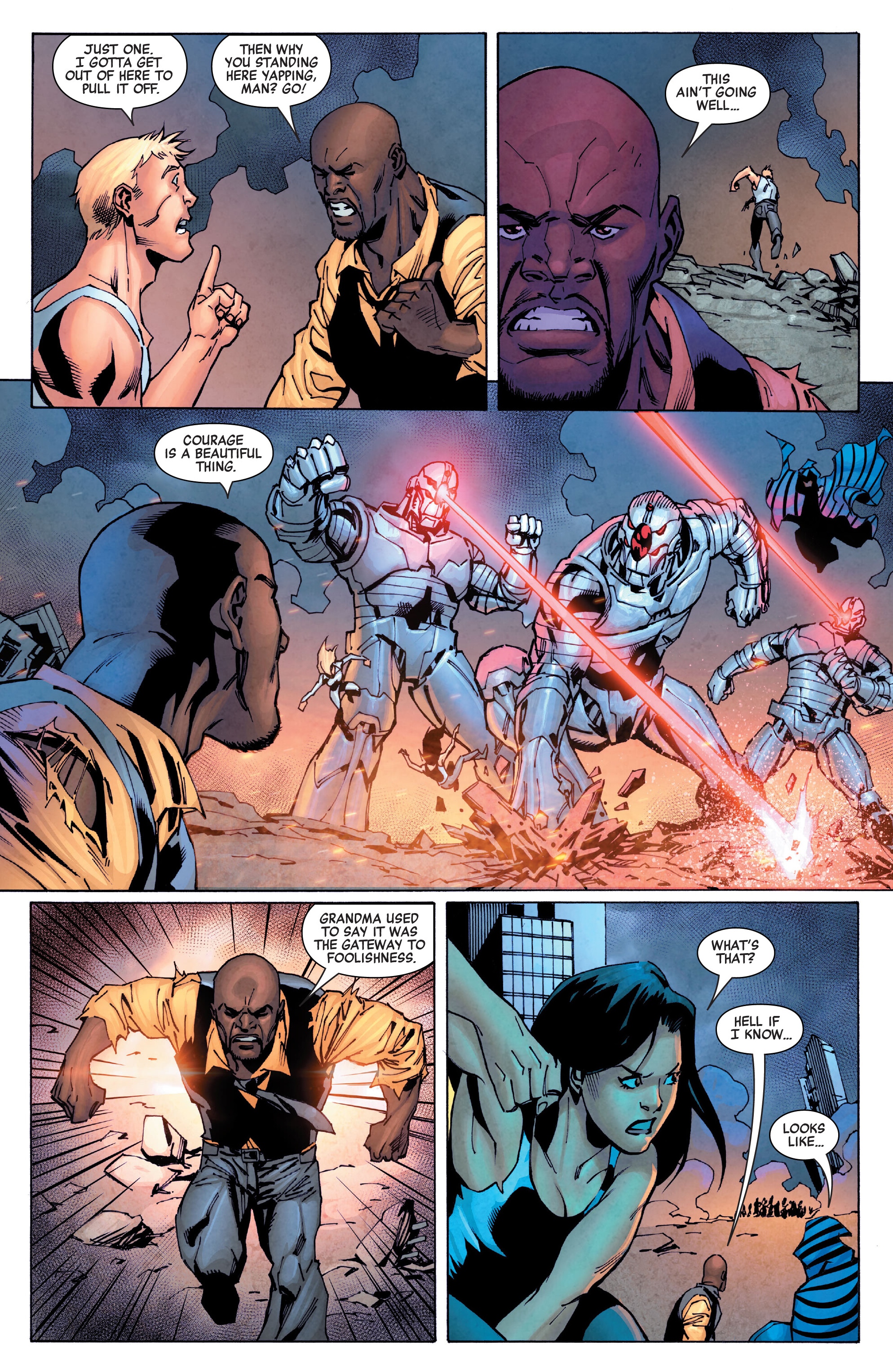 Luke Cage: Gang War (2023-) issue 3 - Page 18