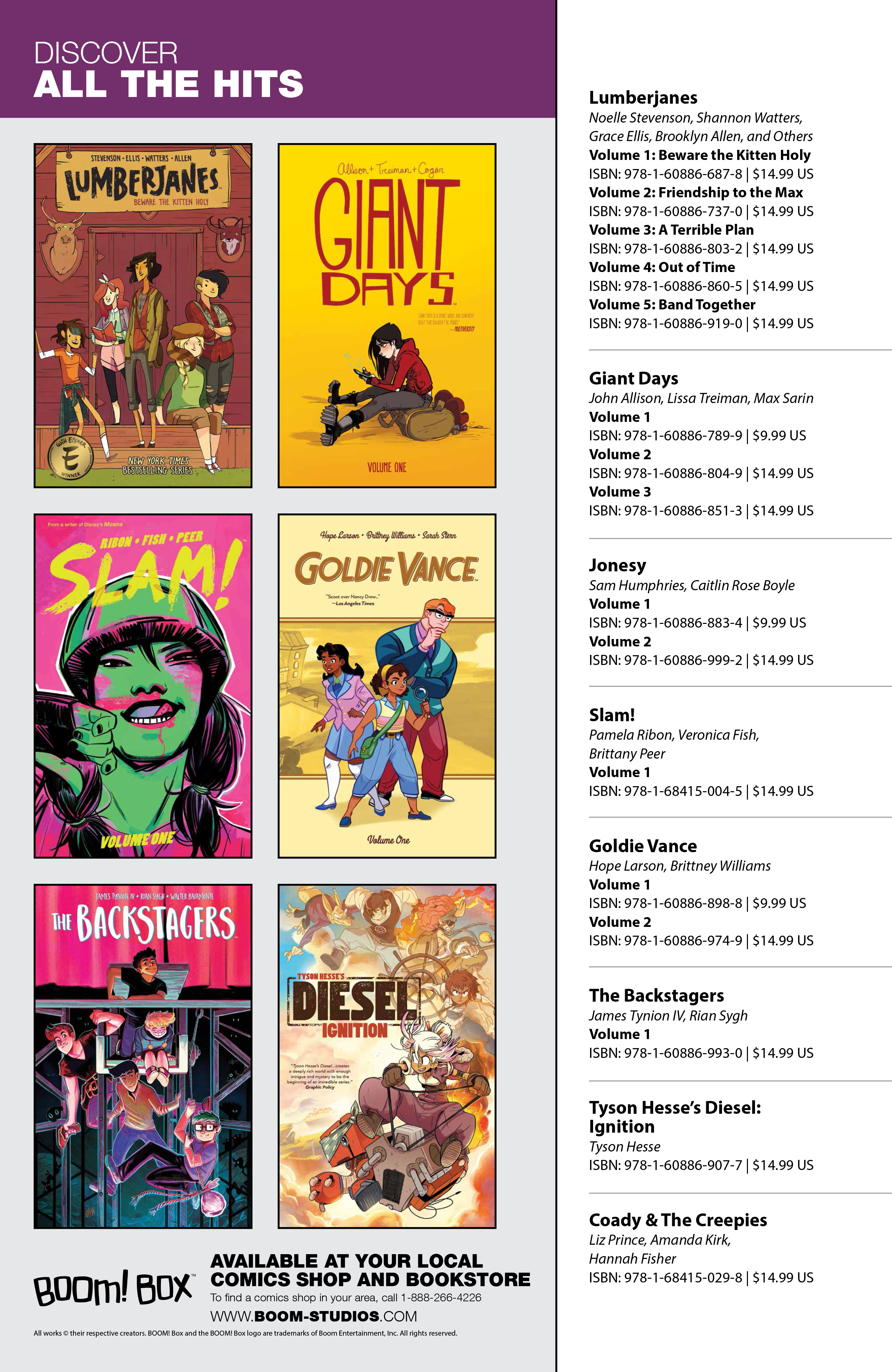 Lumberjanes: Bonus Tracks (2018) issue 1 - Page 129