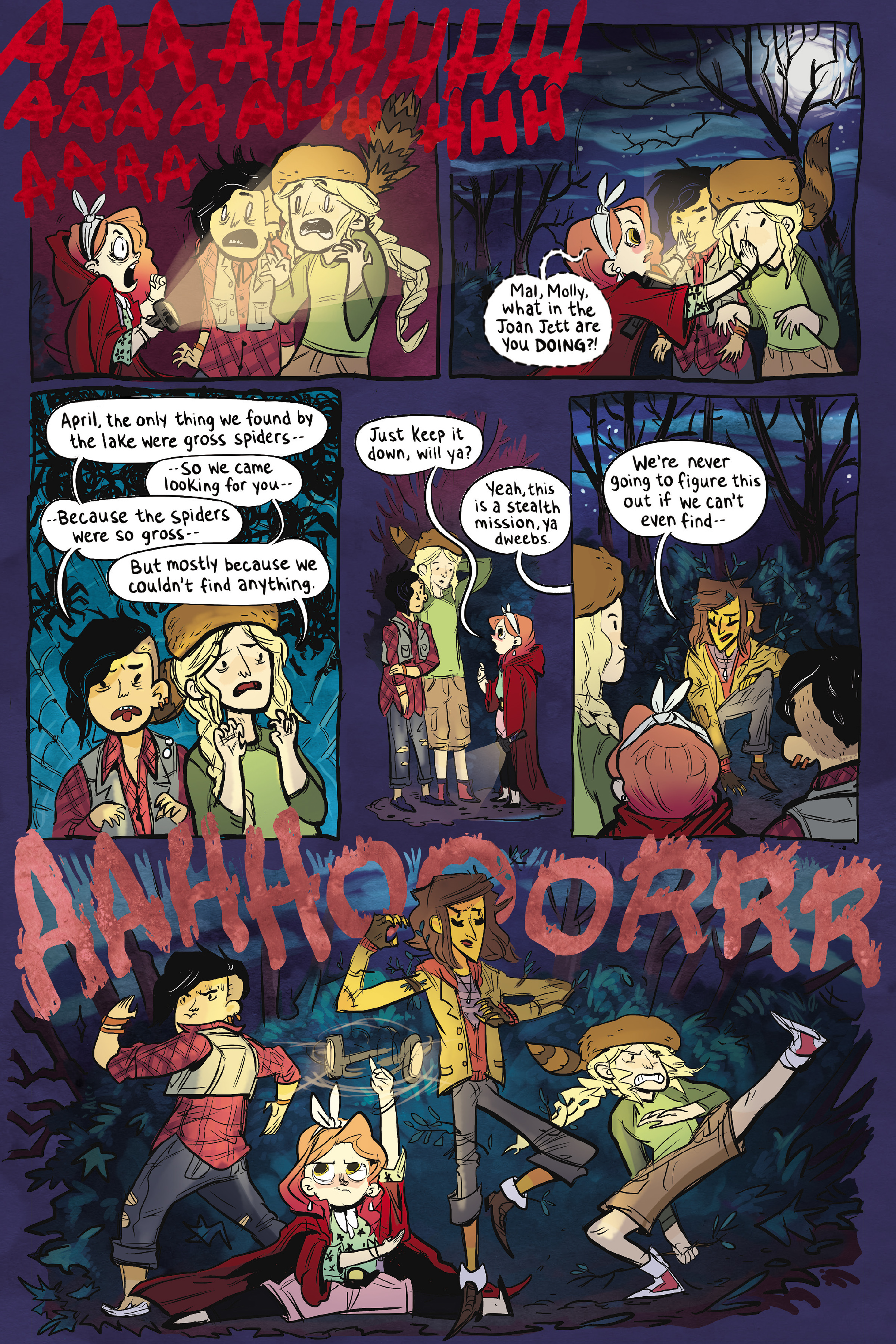 Lumberjanes: The Infernal Compass (2018) issue 1 - Page 103