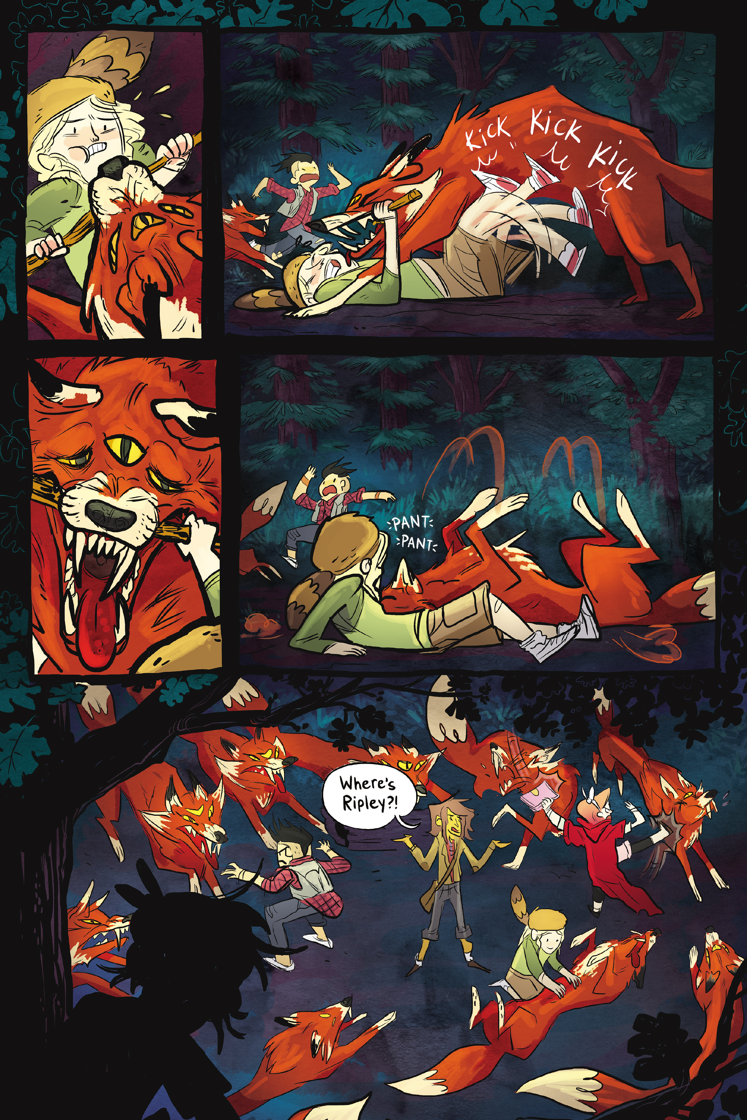 Lumberjanes: The Infernal Compass (2018) issue 1 - Page 106