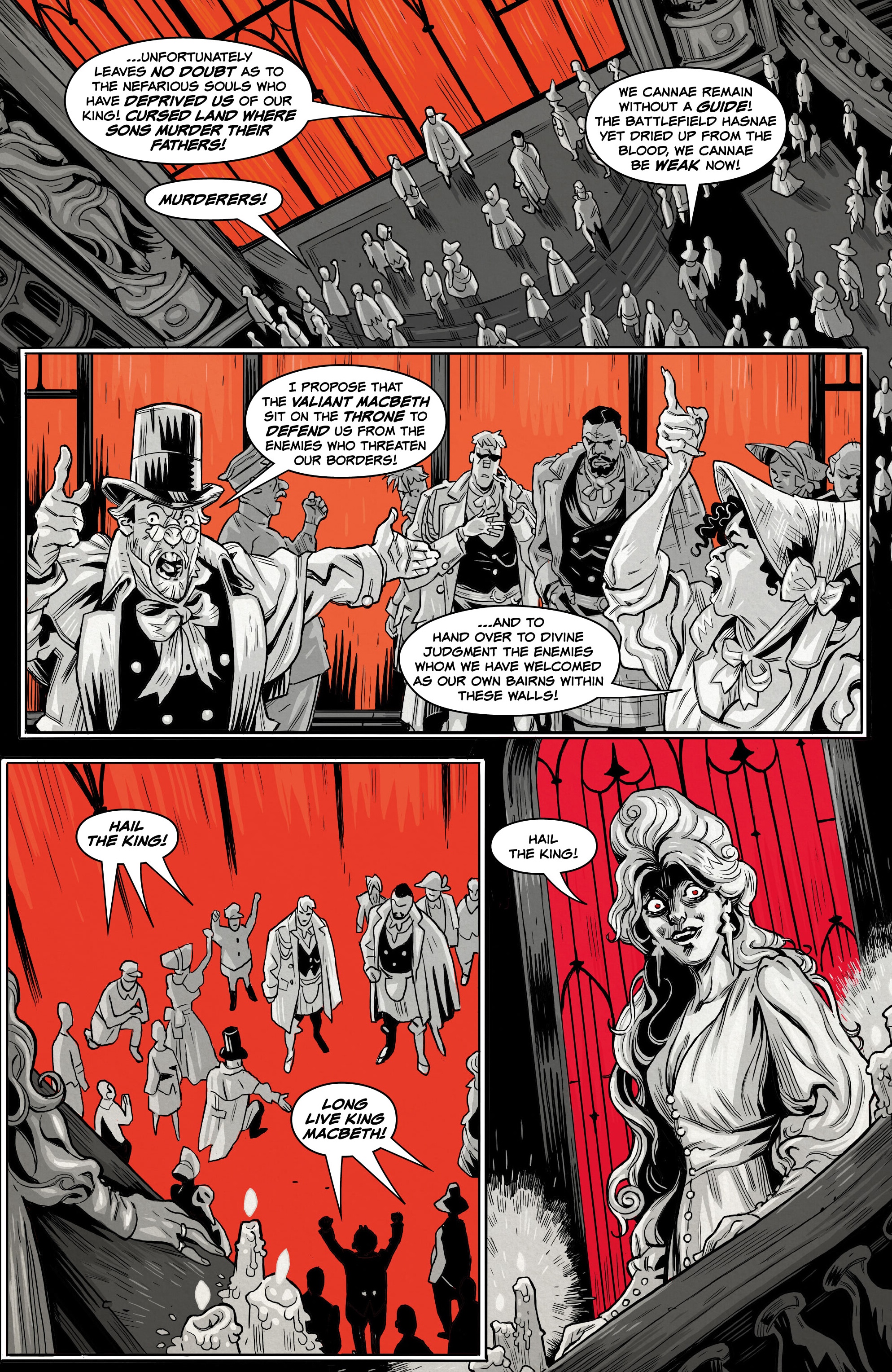 Macbeth: A Tale of Horror (2023) issue TP - Page 38