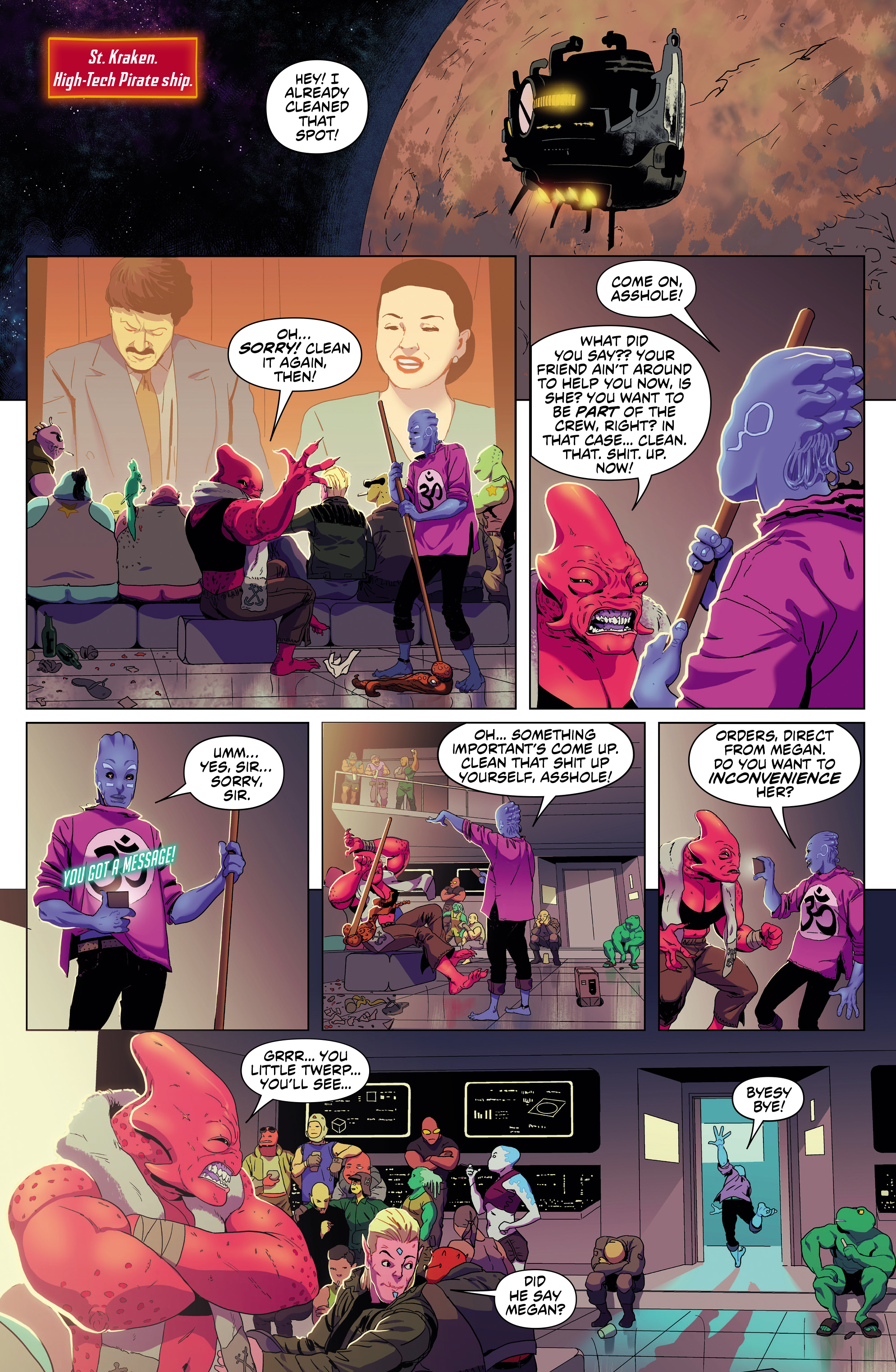 Machine Girl and the Space Hell Engels (2024-): Chapter 1 - Page 16
