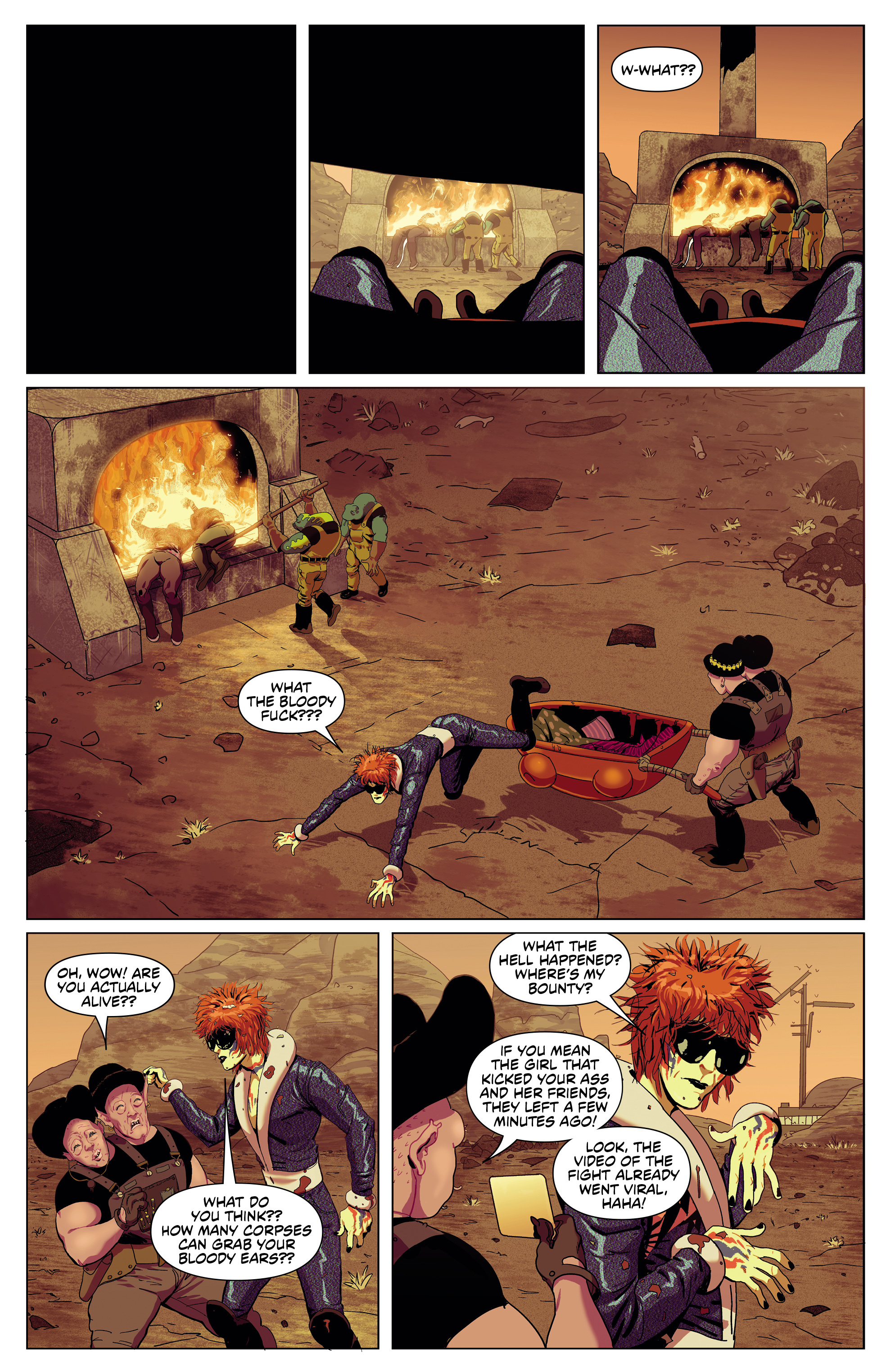 Machine Girl and the Space Hell Engels (2024-): Chapter 1 - Page 17