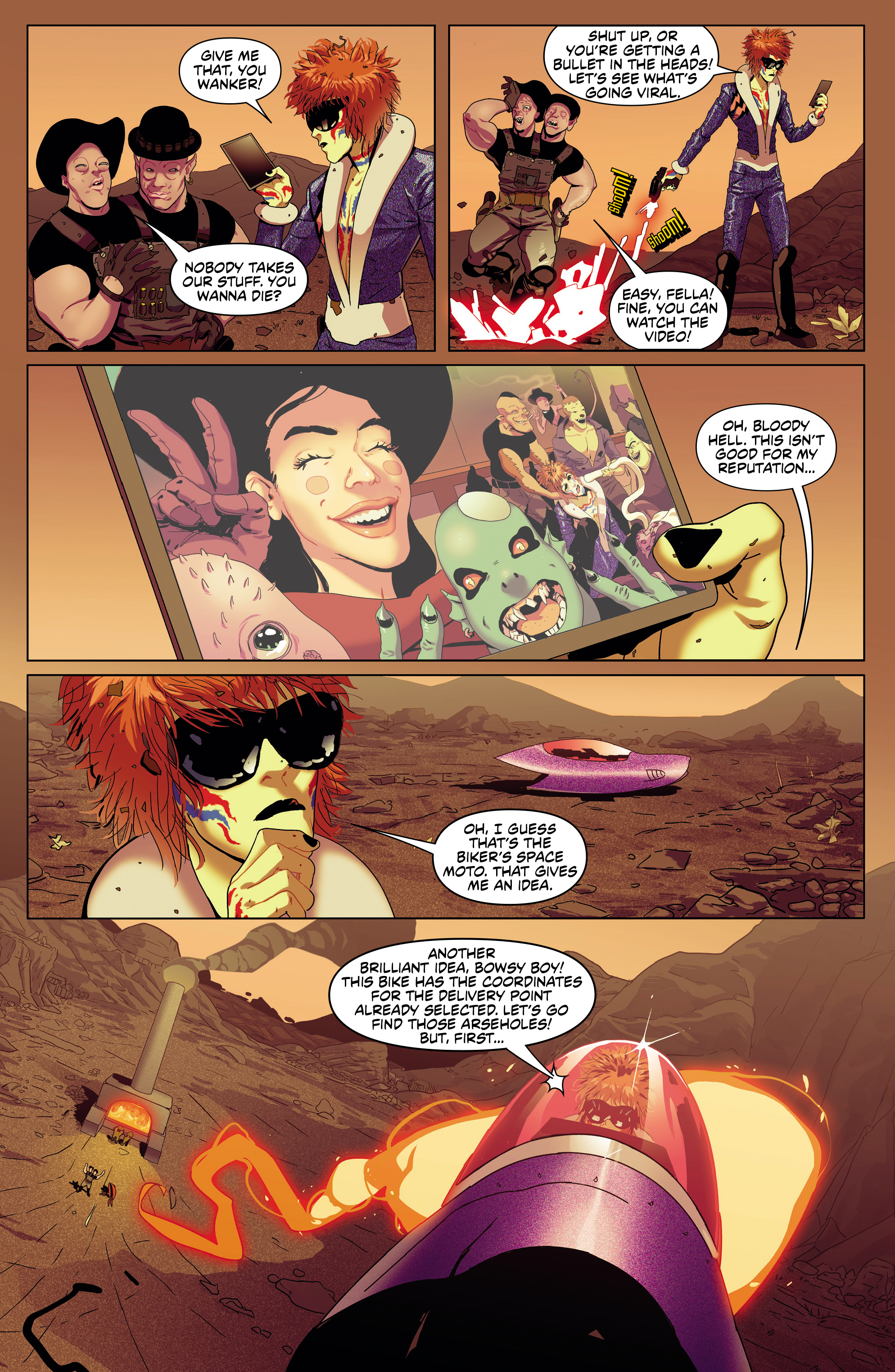 Machine Girl and the Space Hell Engels (2024-): Chapter 1 - Page 18