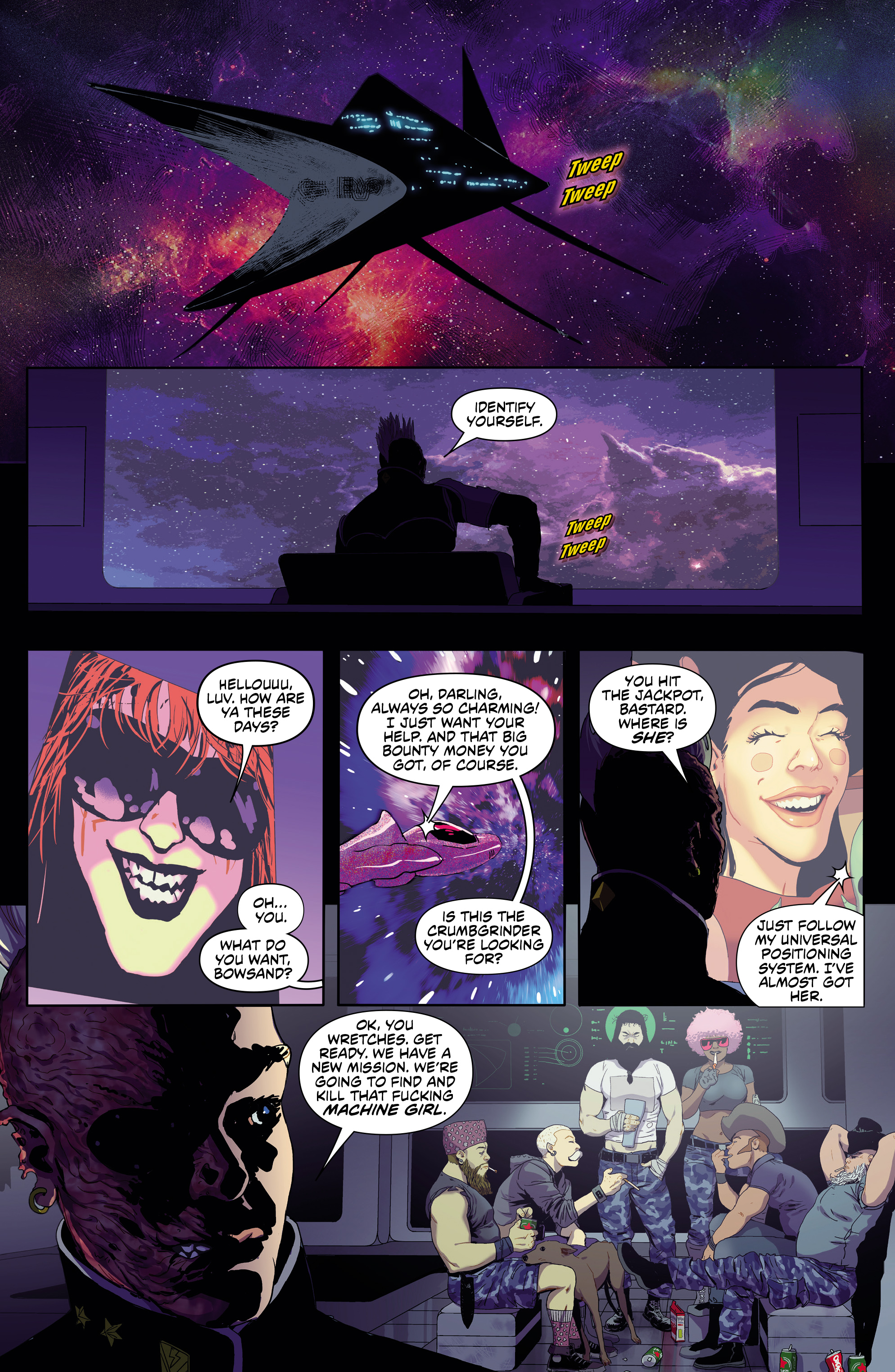 Machine Girl and the Space Hell Engels (2024-): Chapter 1 - Page 19