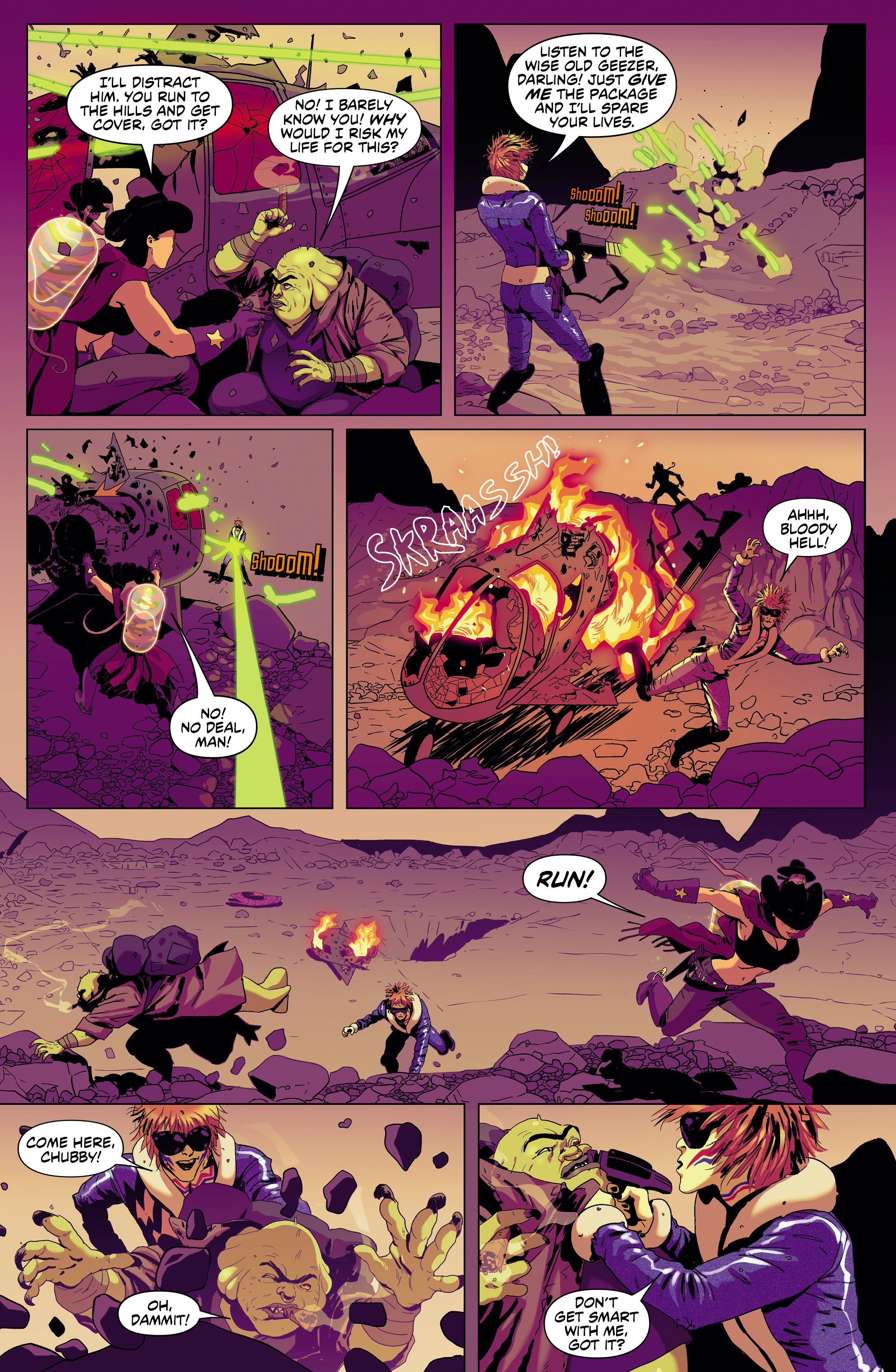 Machine Girl and the Space Hell Engels (2024-): Chapter 1 - Page 22