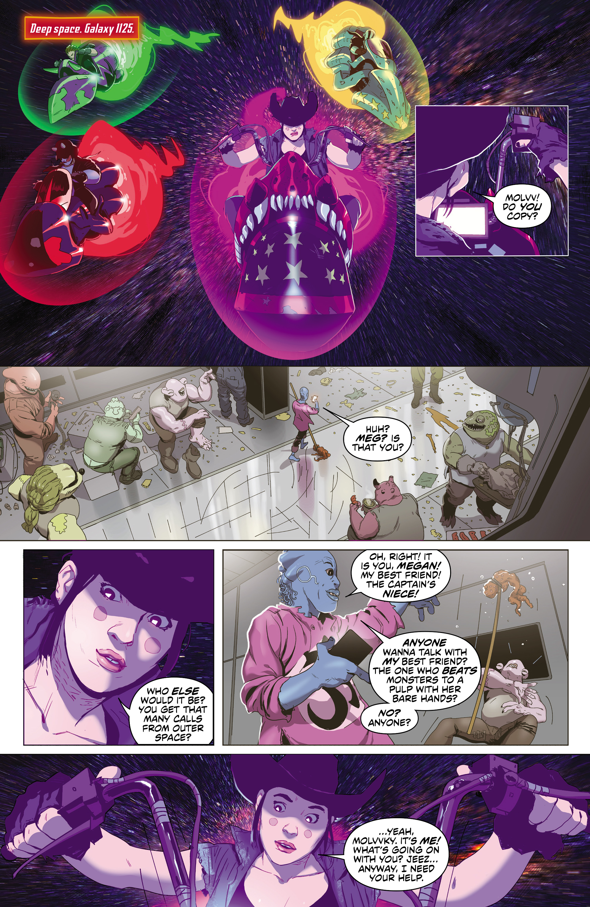 Machine Girl and the Space Hell Engels (2024-) issue 3 - Page 3