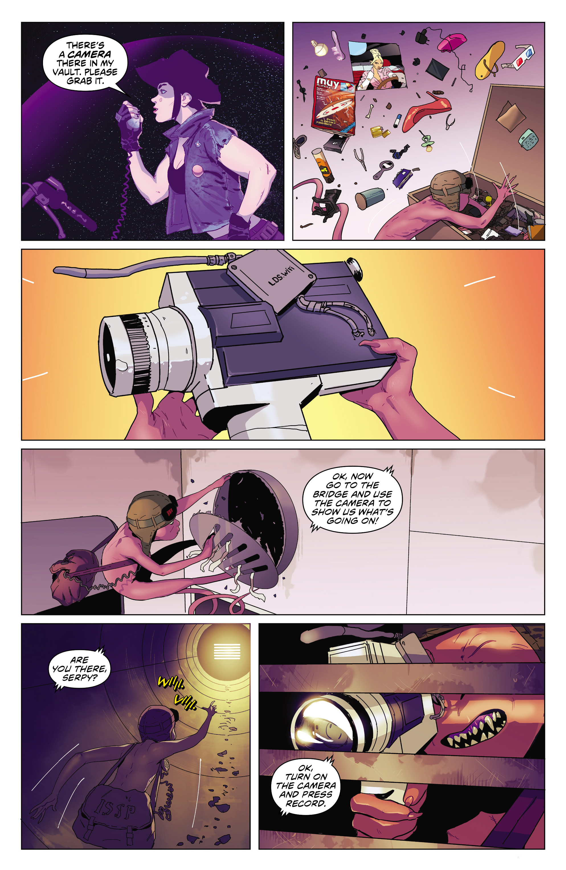 Machine Girl and the Space Hell Engels (2024-) issue 3 - Page 23