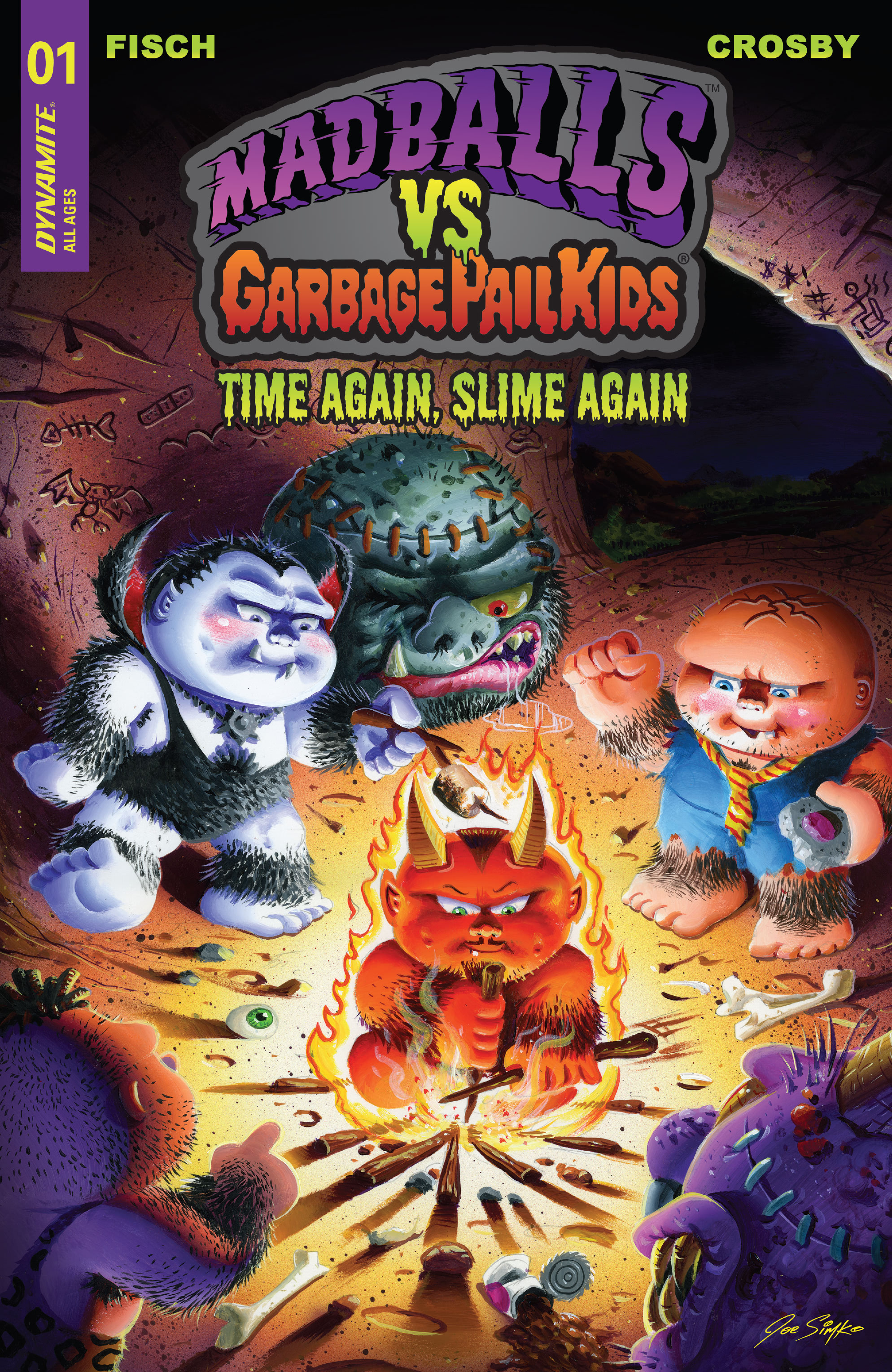 Madballs vs Garbage Pail Kids: Time Again, Slime Again (2023-): Chapter 1 - Page 1