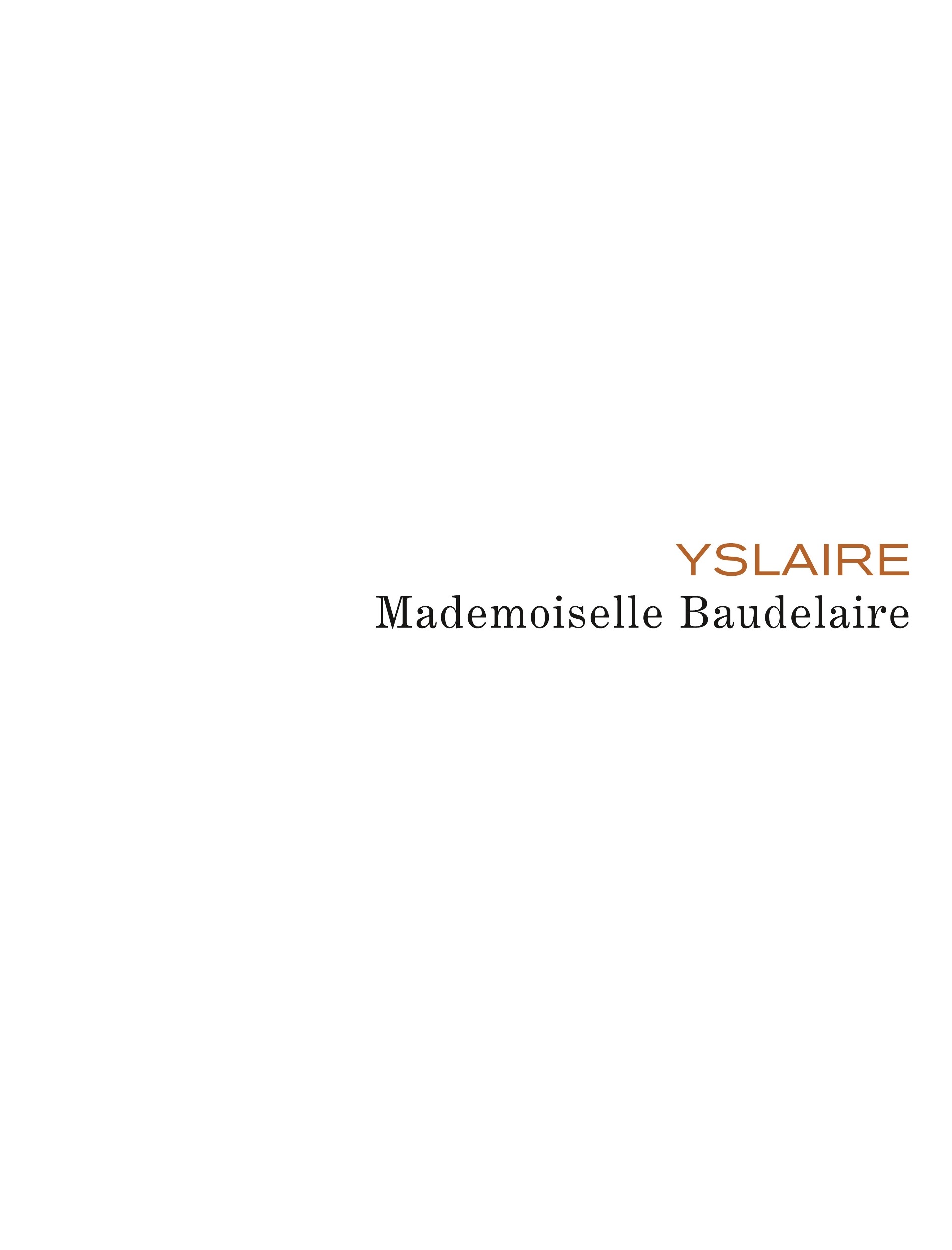 Mademoiselle Baudelaire (2021): Chapter 1 - Page 3