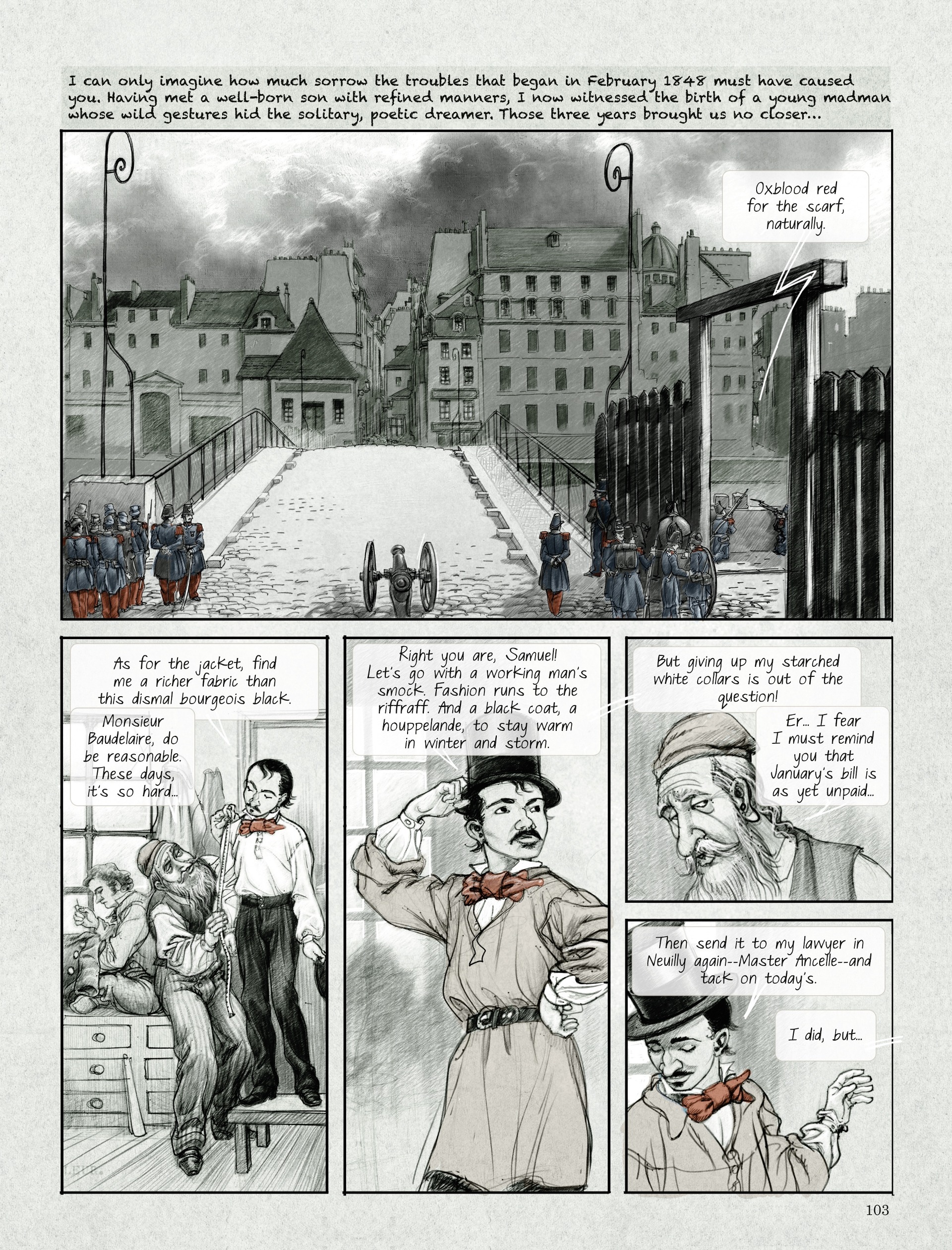 Mademoiselle Baudelaire (2021) issue 1 - Page 104