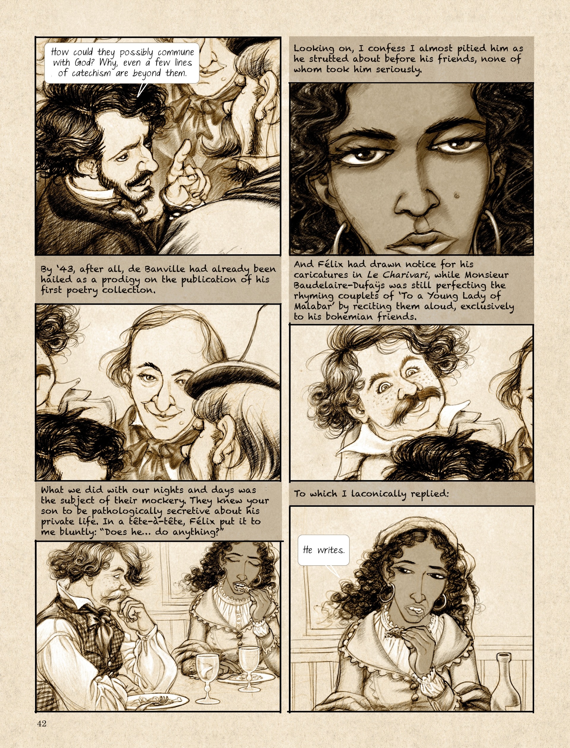 Mademoiselle Baudelaire (2021) issue 1 - Page 44