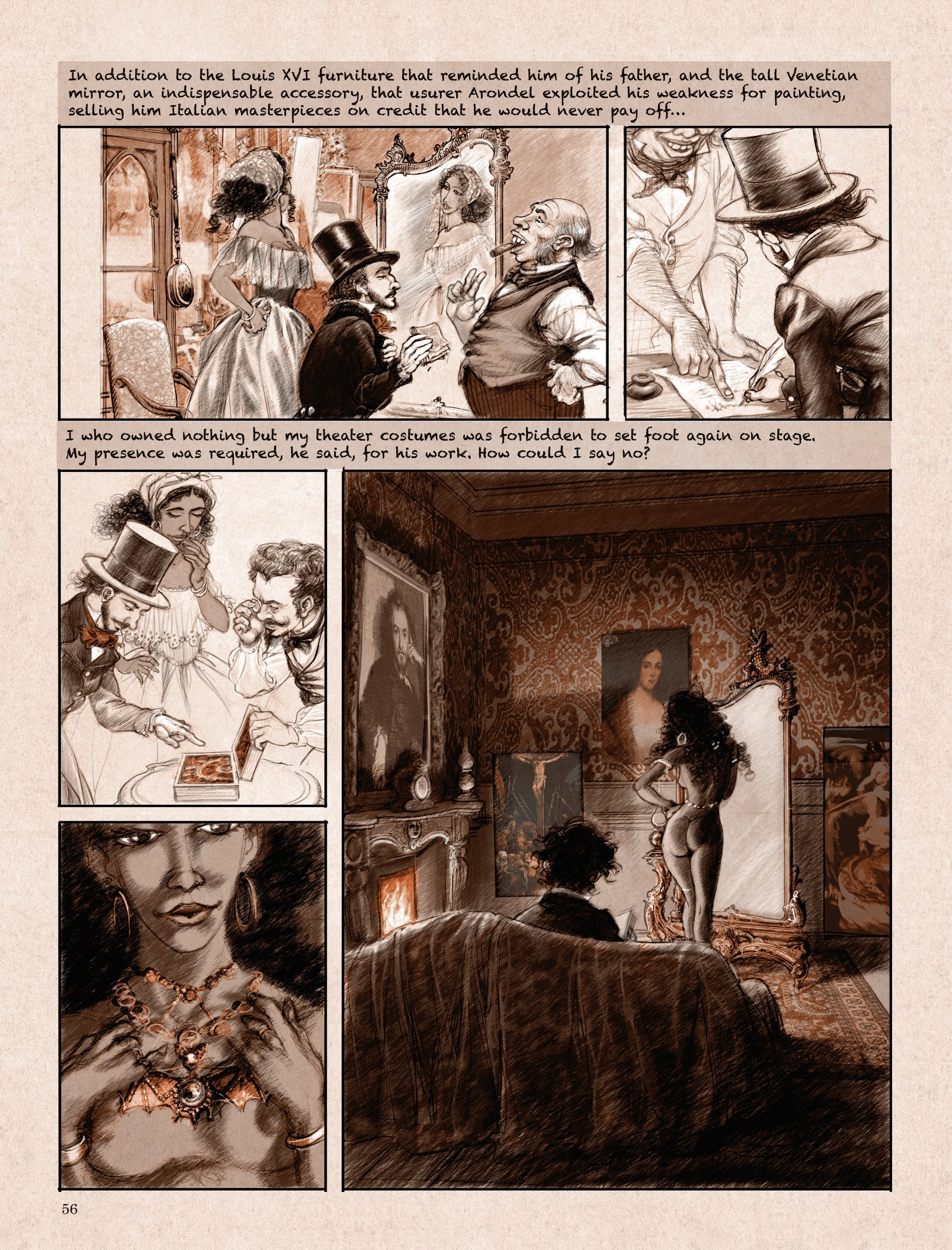 Mademoiselle Baudelaire (2021) issue 1 - Page 58