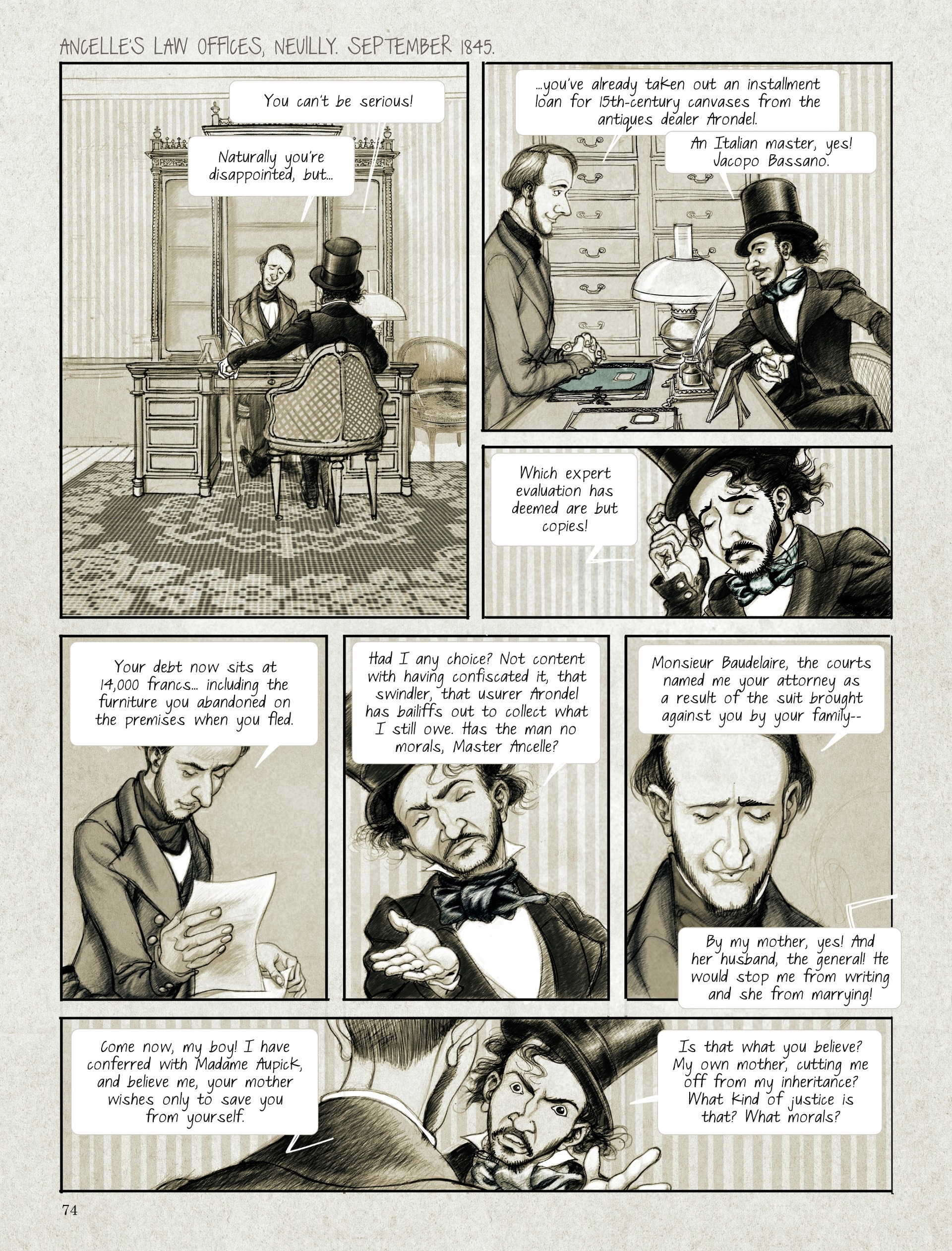 Mademoiselle Baudelaire (2021) issue 1 - Page 75