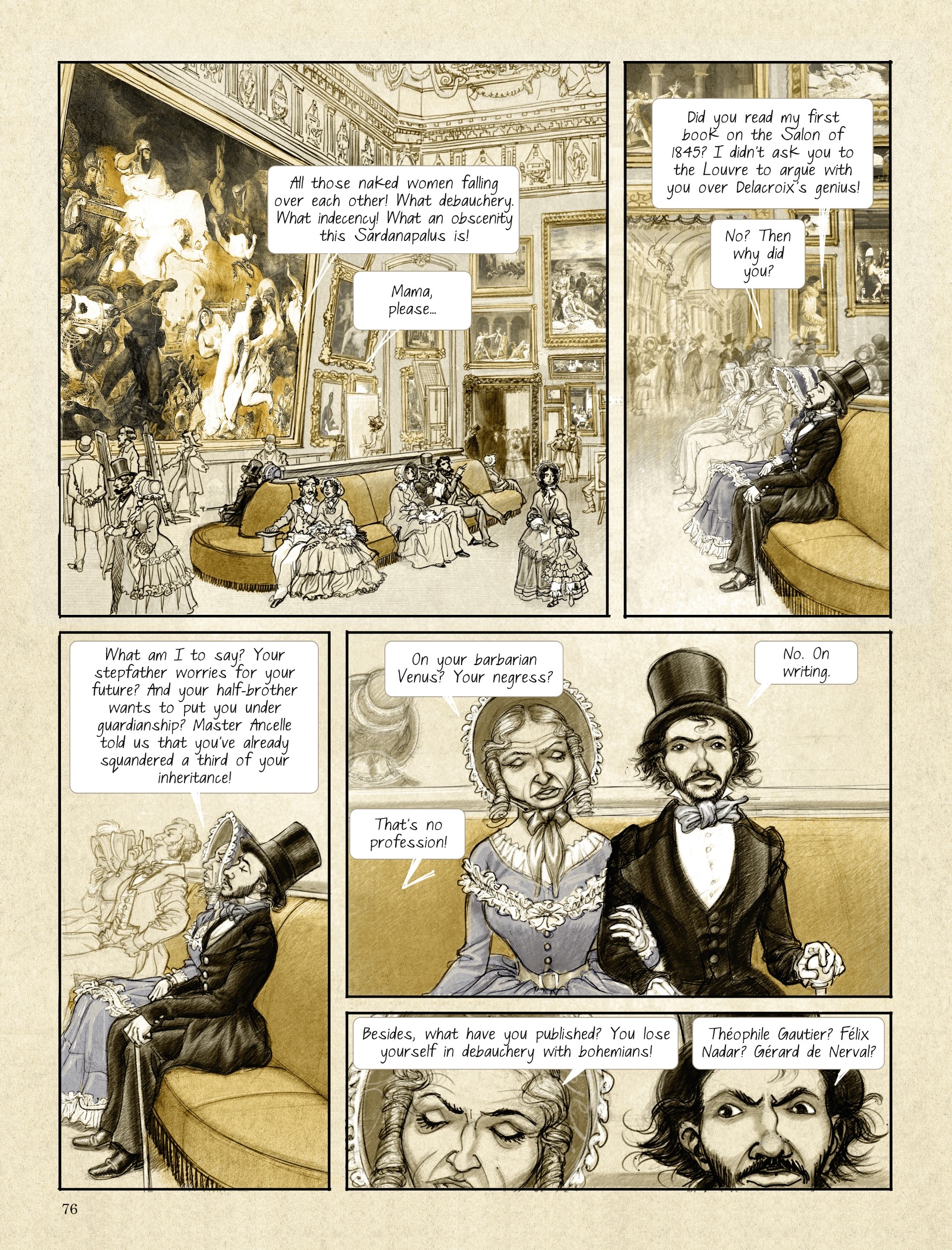 Mademoiselle Baudelaire (2021) issue 1 - Page 77