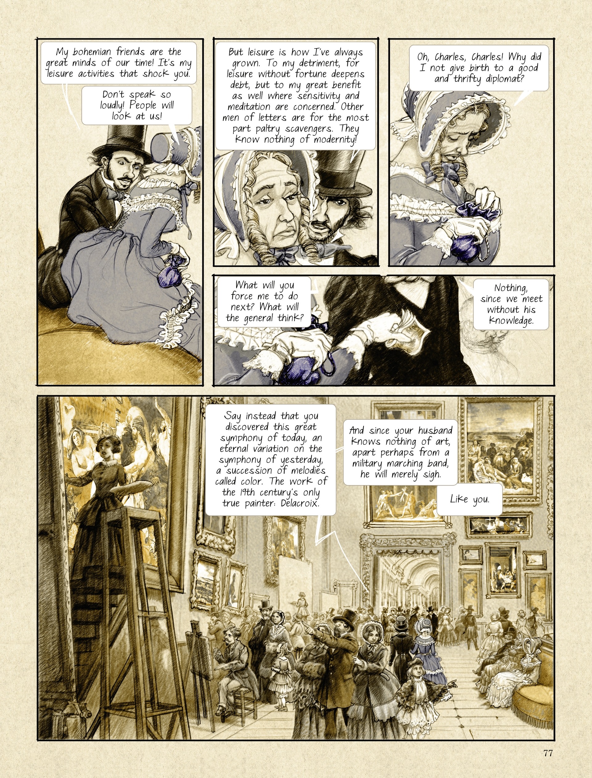 Mademoiselle Baudelaire (2021) issue 1 - Page 78