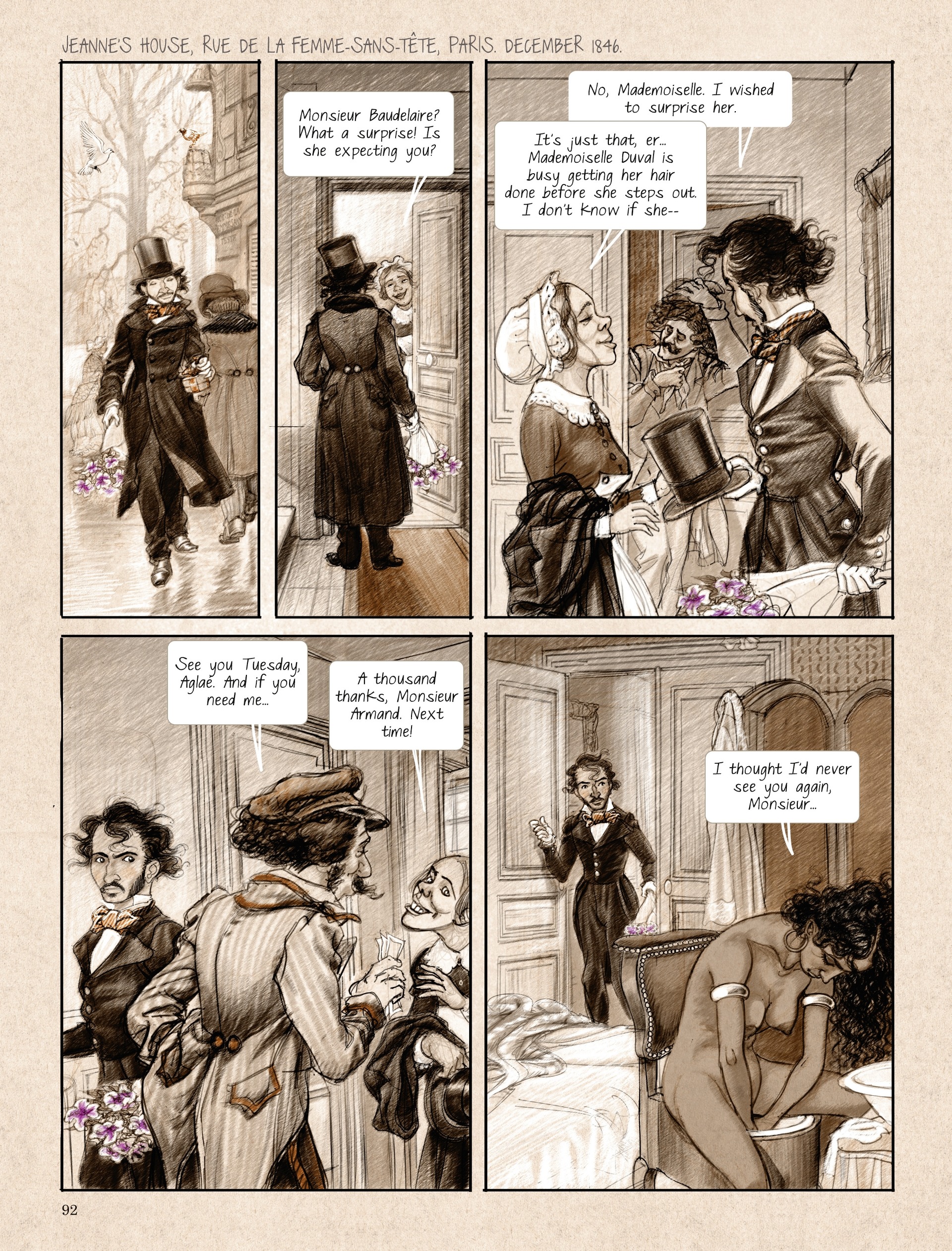 Mademoiselle Baudelaire (2021) issue 1 - Page 93