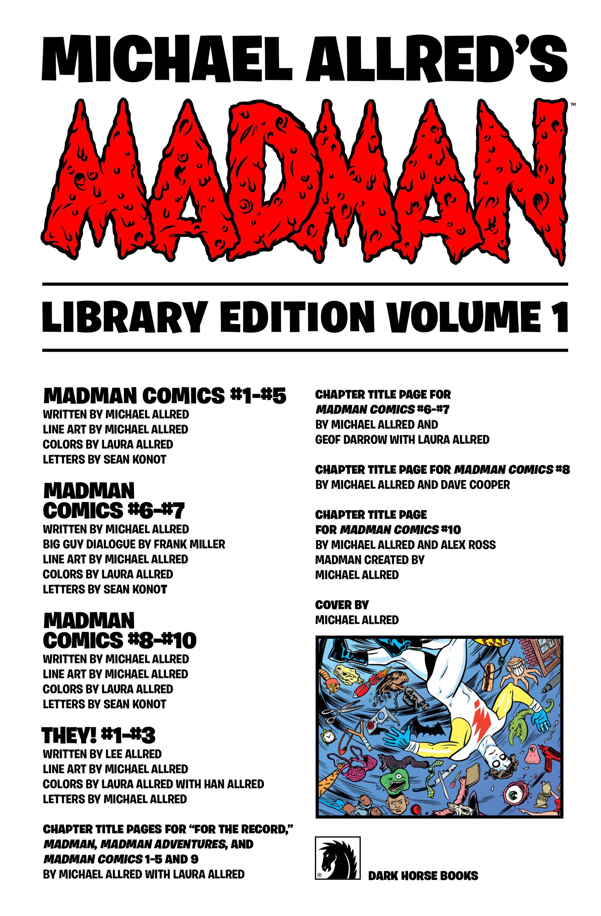 Madman Library Edition (2021-) issue Vol. 1 - Page 6