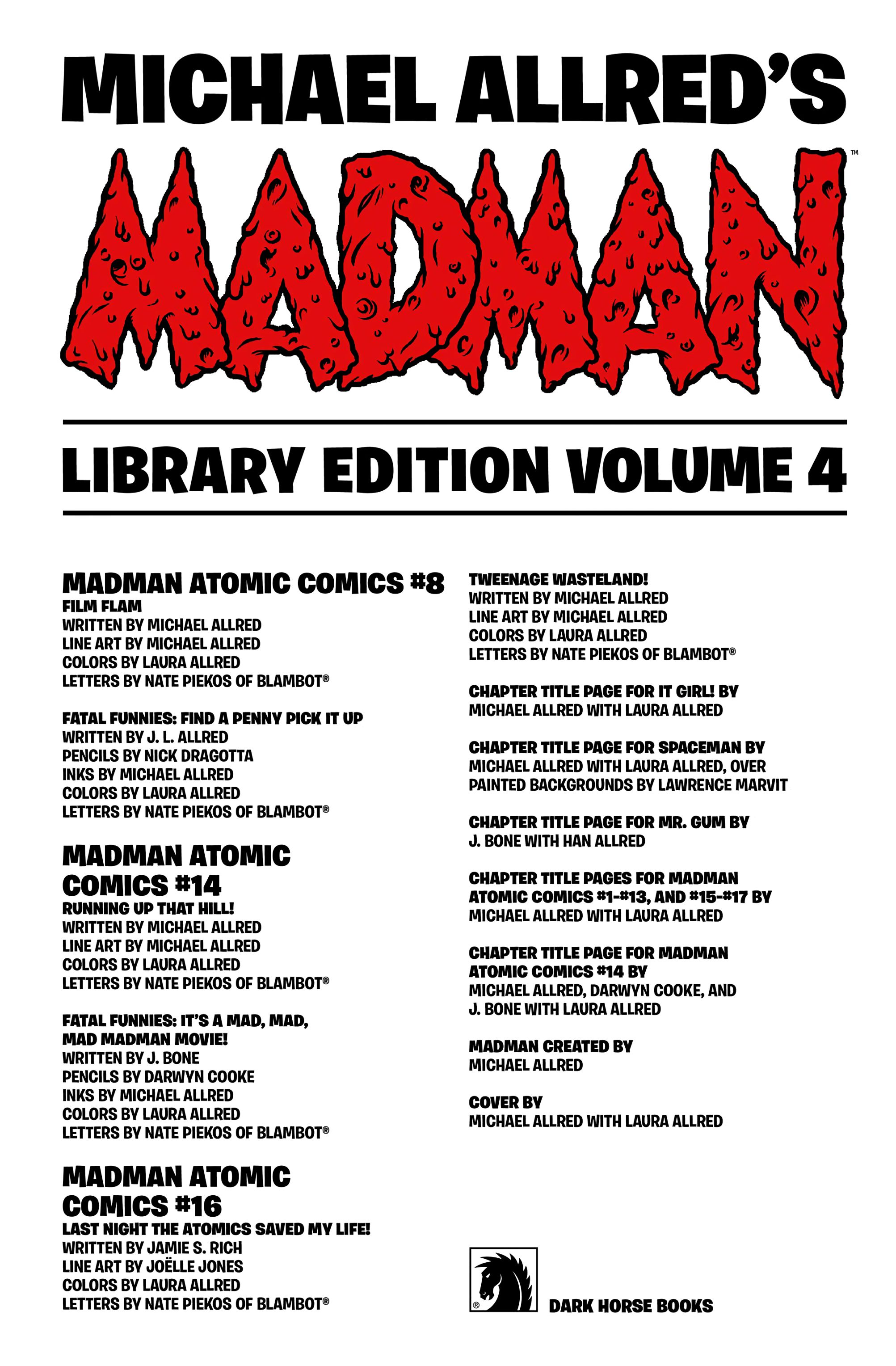 Madman Library Edition (2021-) issue Vol. 4 - Page 5