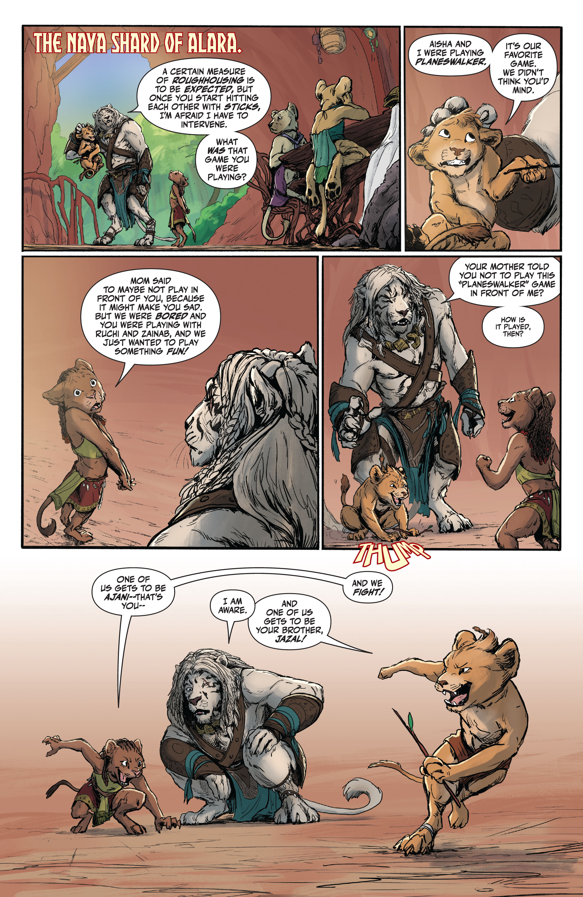 Magic: Ajani Goldmane (2022-) issue 1 - Page 4