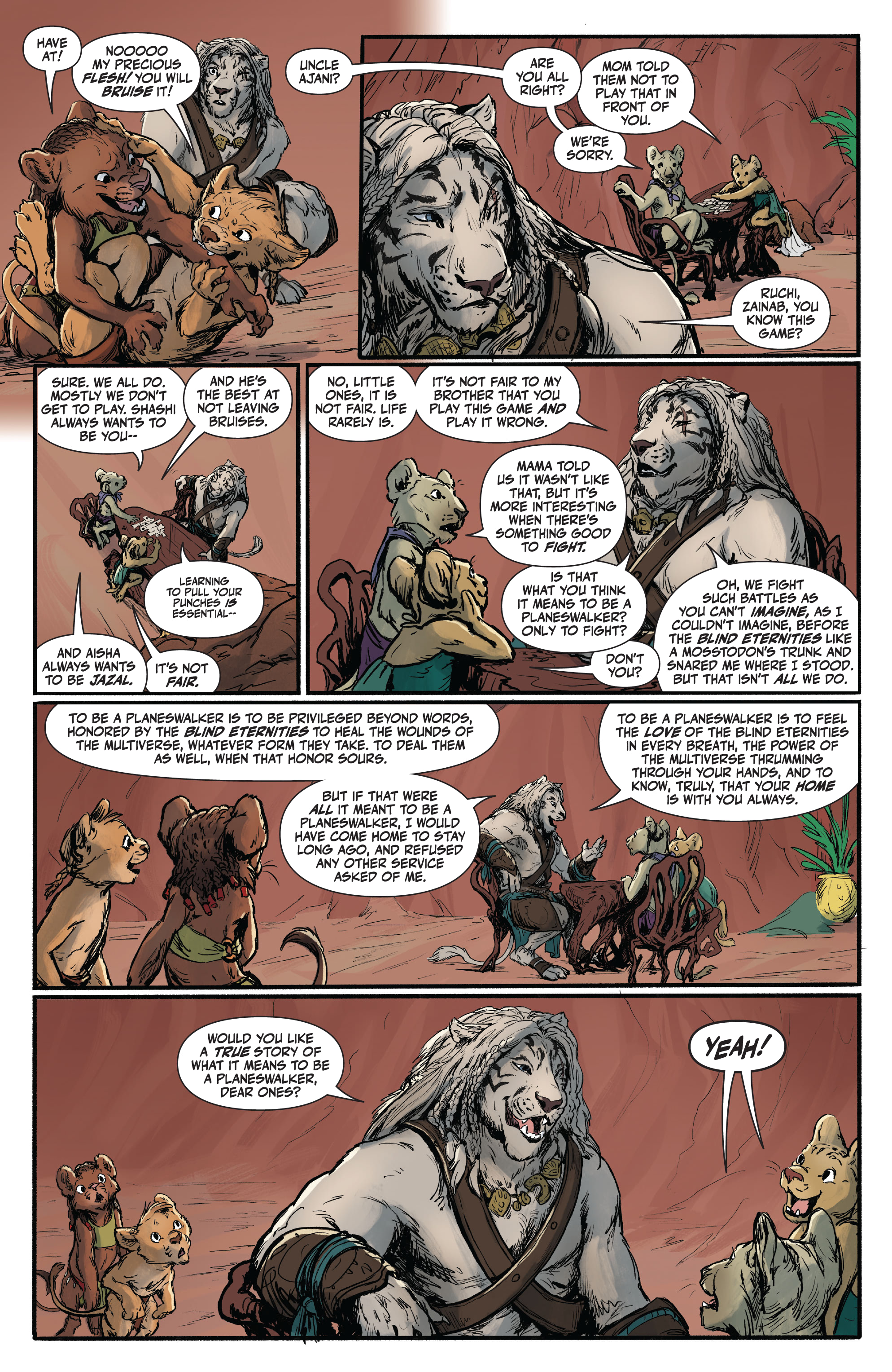 Magic: Ajani Goldmane (2022-) issue 1 - Page 5