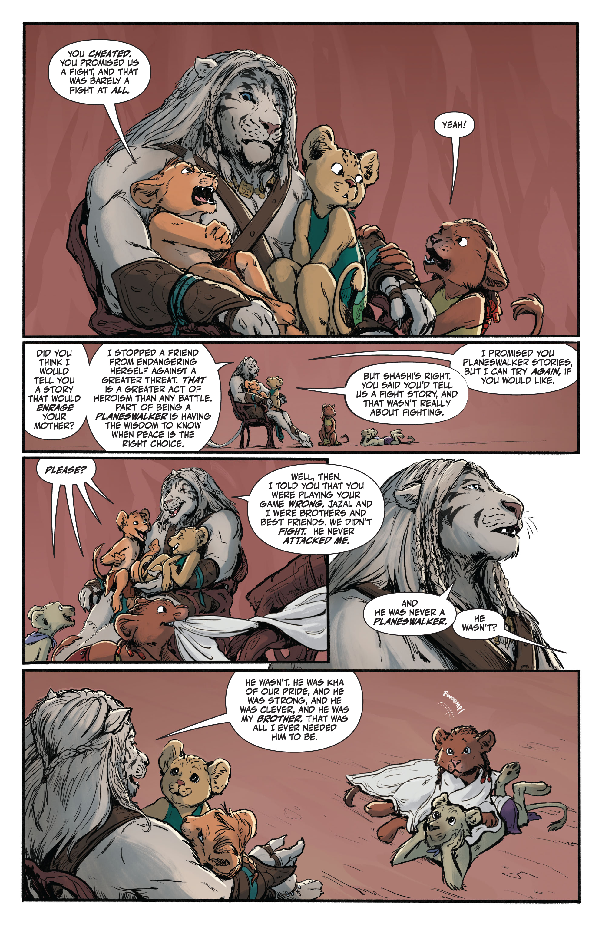 Magic: Ajani Goldmane (2022-) issue 1 - Page 27