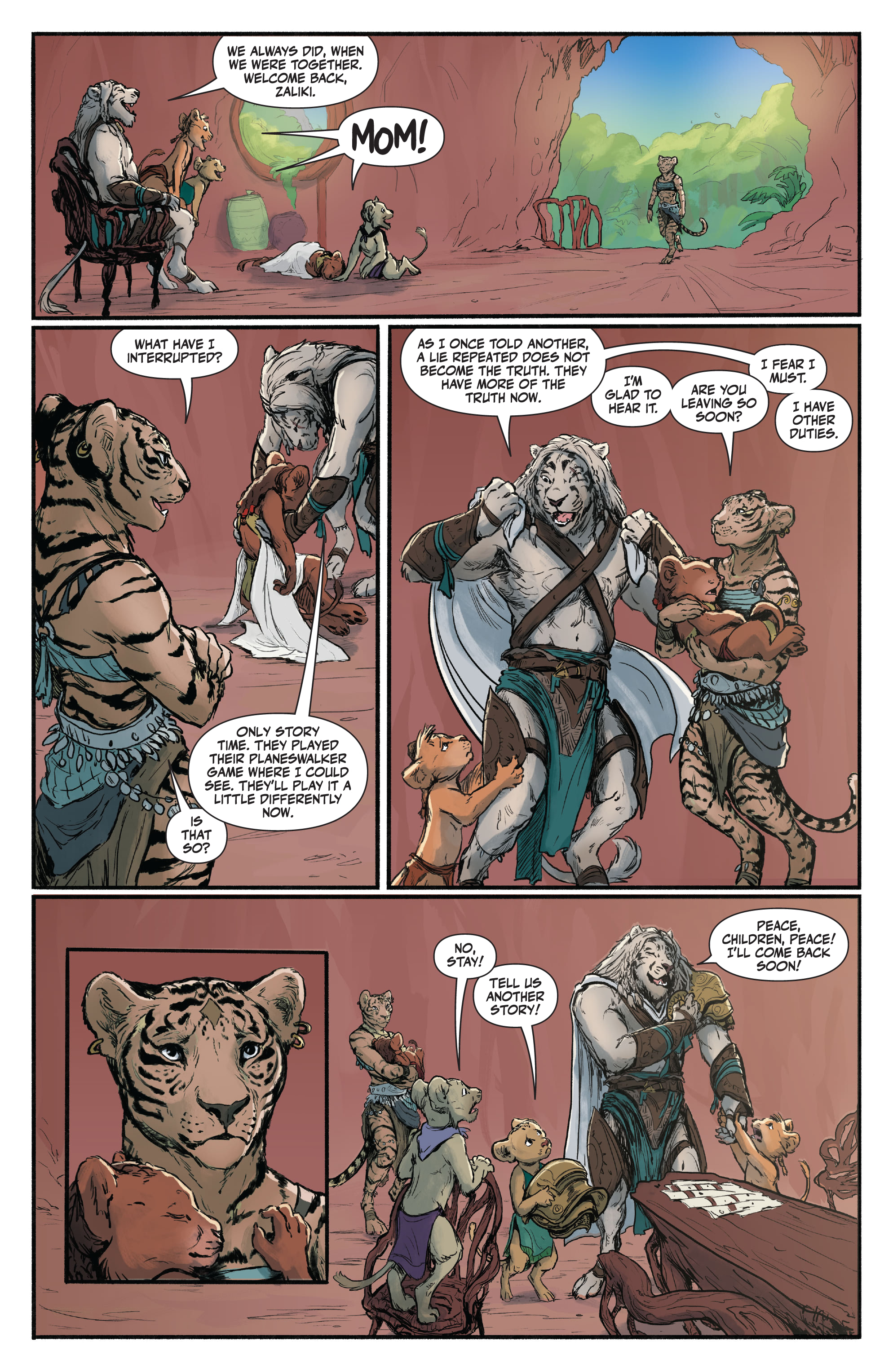 Magic: Ajani Goldmane (2022-) issue 1 - Page 40