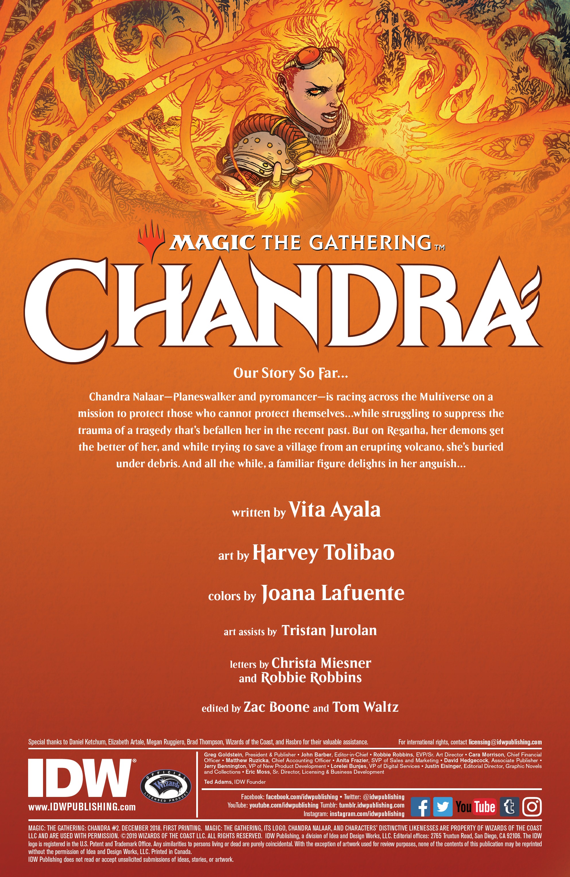 Magic: The Gathering: Chandra (2018-): Chapter 2 - Page 2