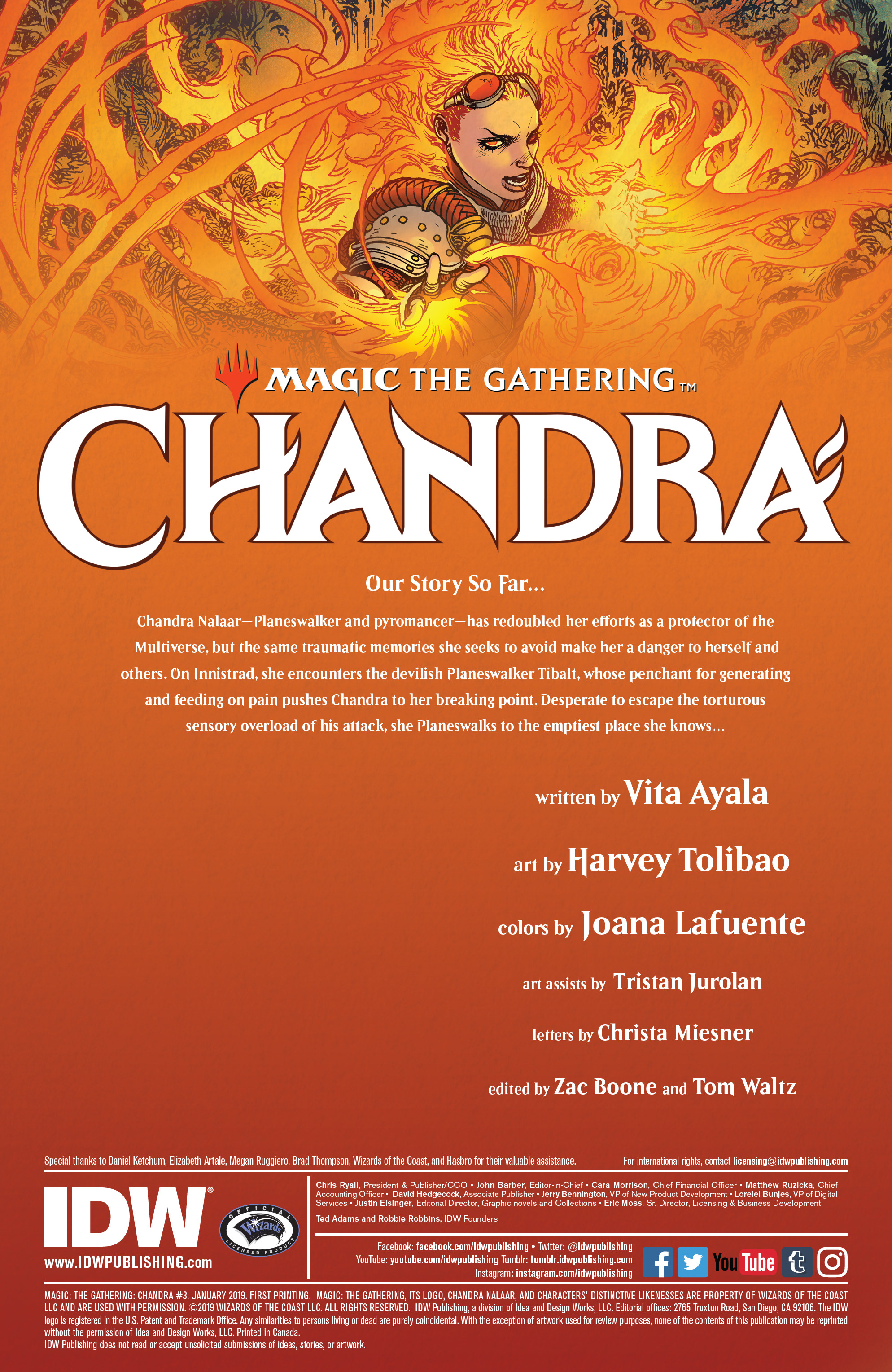 Magic: The Gathering: Chandra (2018-): Chapter 3 - Page 2