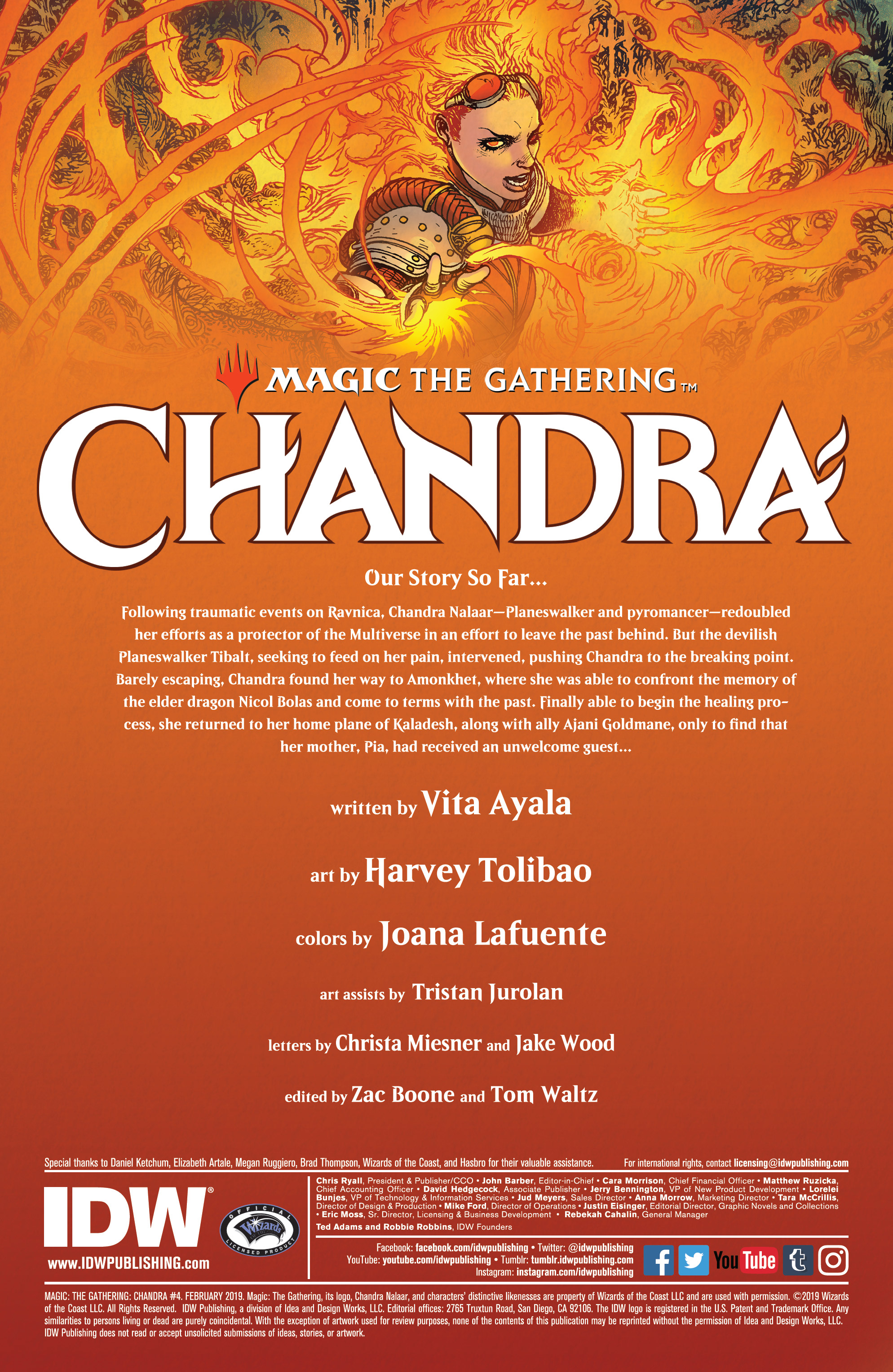Magic: The Gathering: Chandra (2018-): Chapter 4 - Page 2