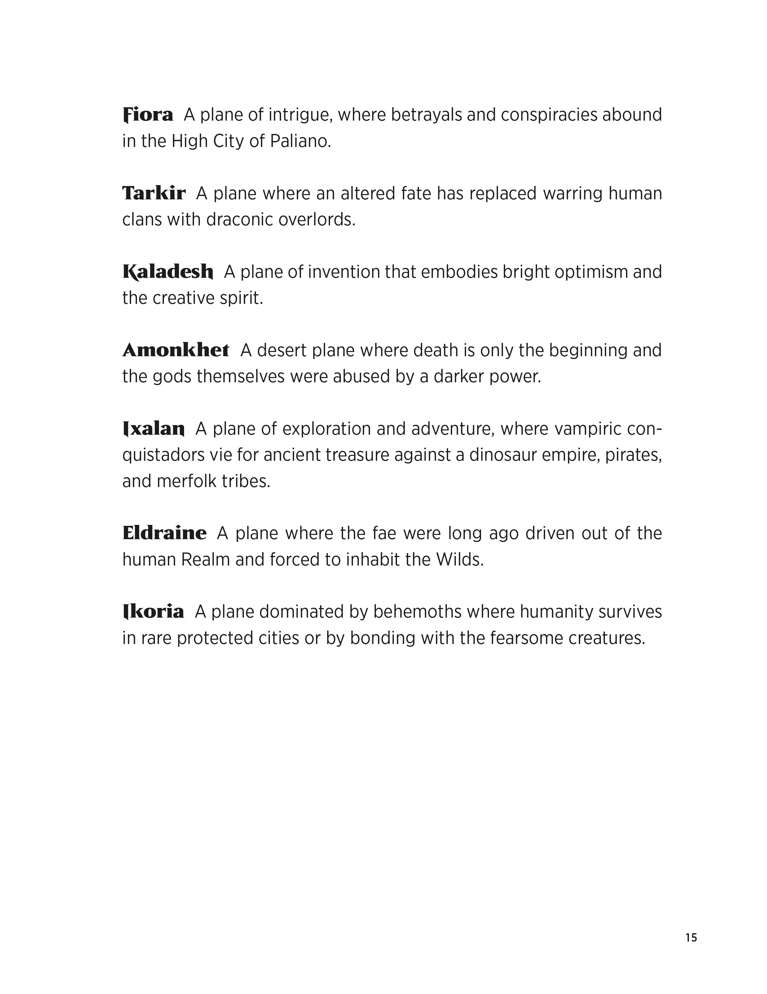 Magic: The Gathering: Legends: A Visual History (2020): Chapter HC - Page 16