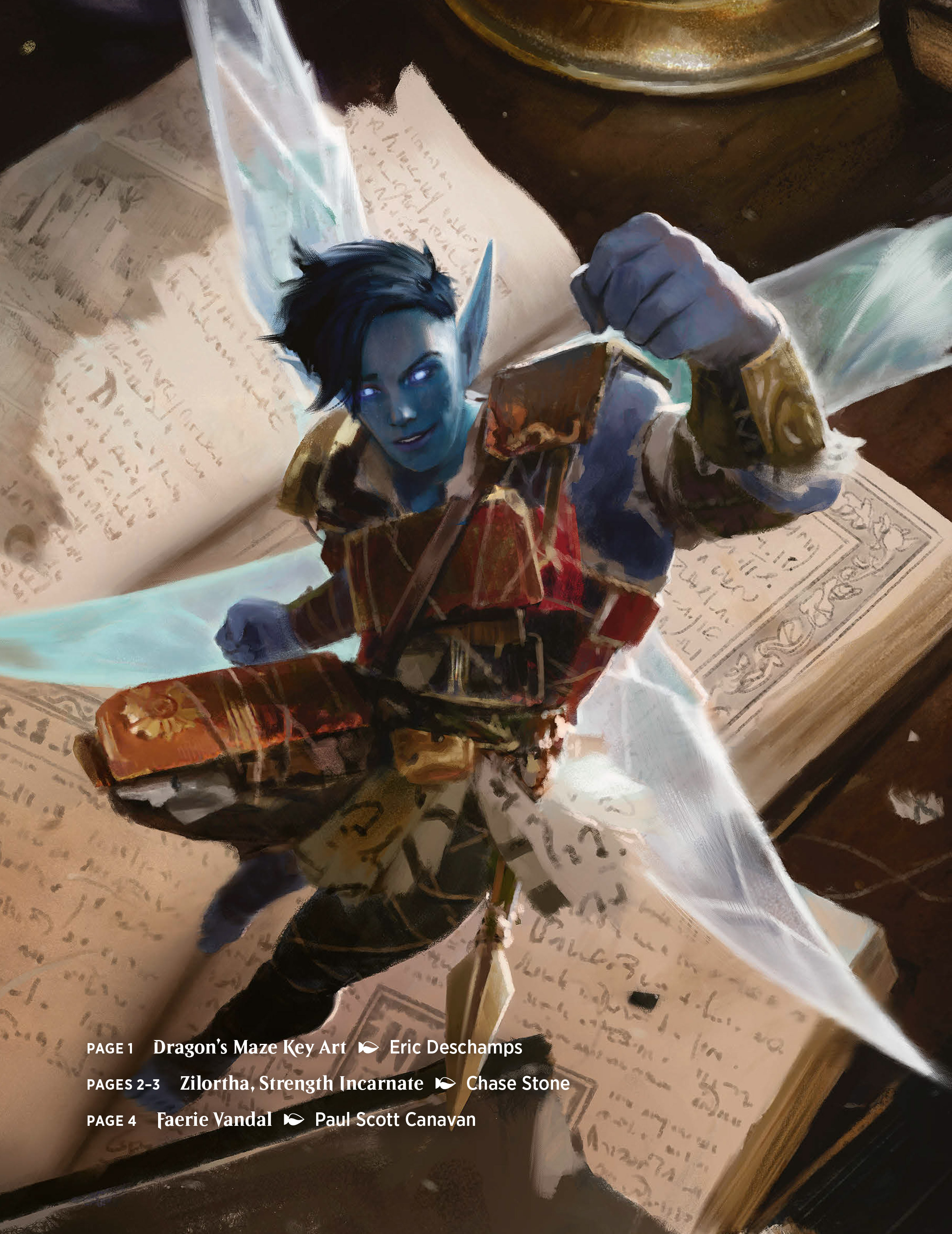 Magic: The Gathering: Planes of the Multiverse: A Visual History (2021) issue HC - Page 7