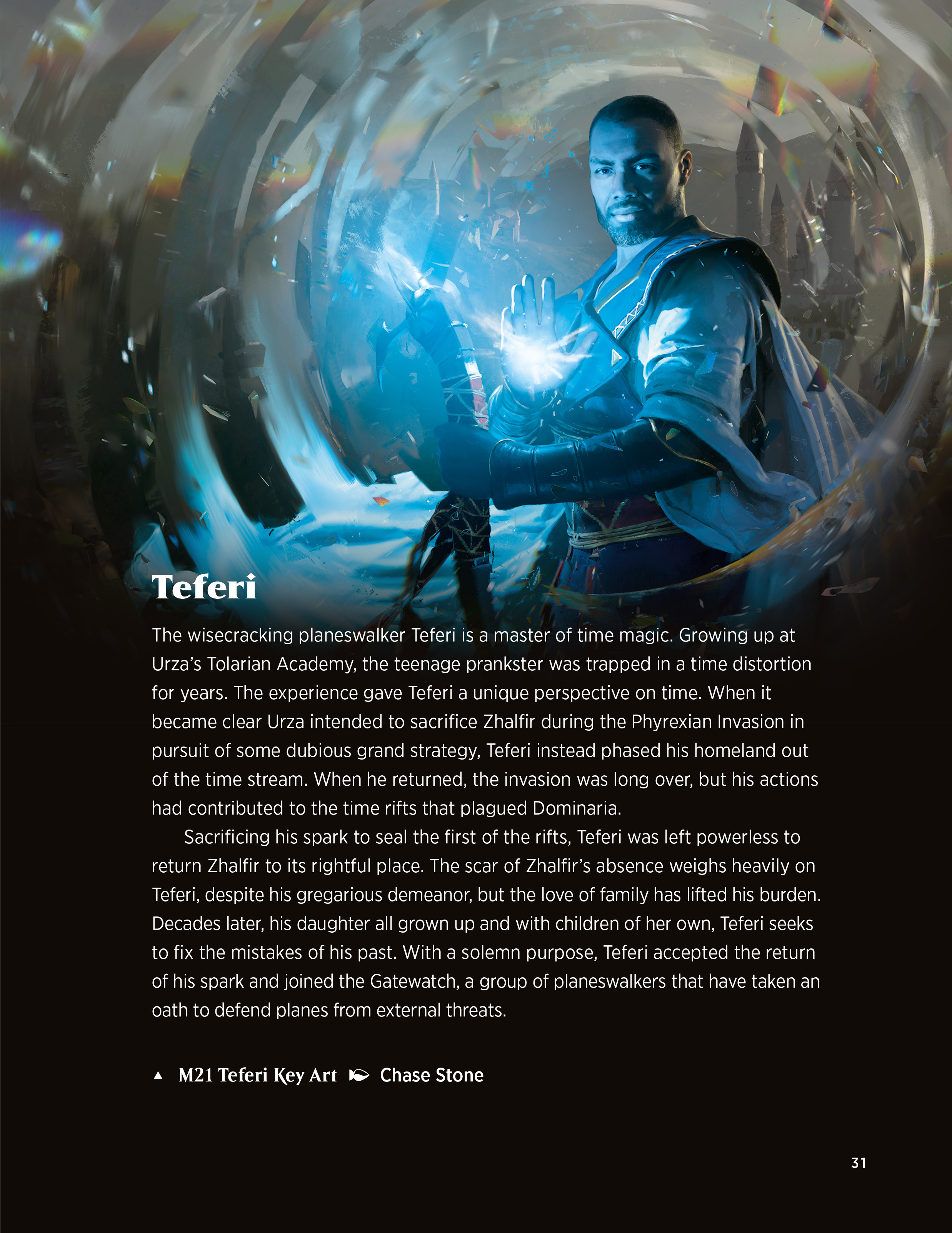 Magic: The Gathering: Planes of the Multiverse: A Visual History (2021) issue HC - Page 33