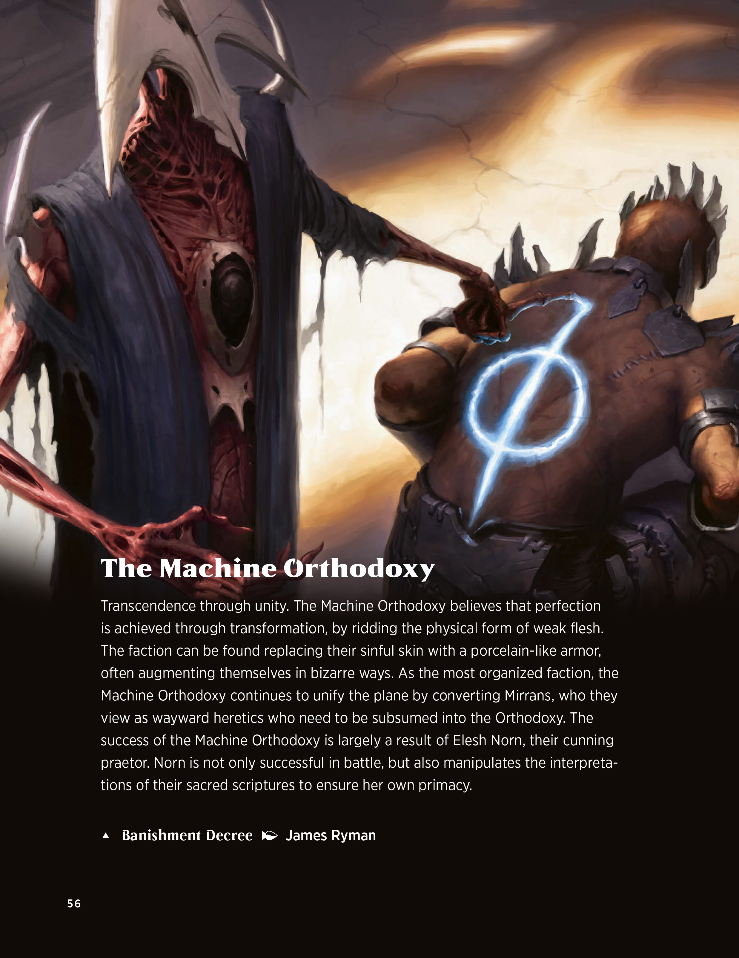 Magic: The Gathering: Planes of the Multiverse: A Visual History (2021) issue HC - Page 54