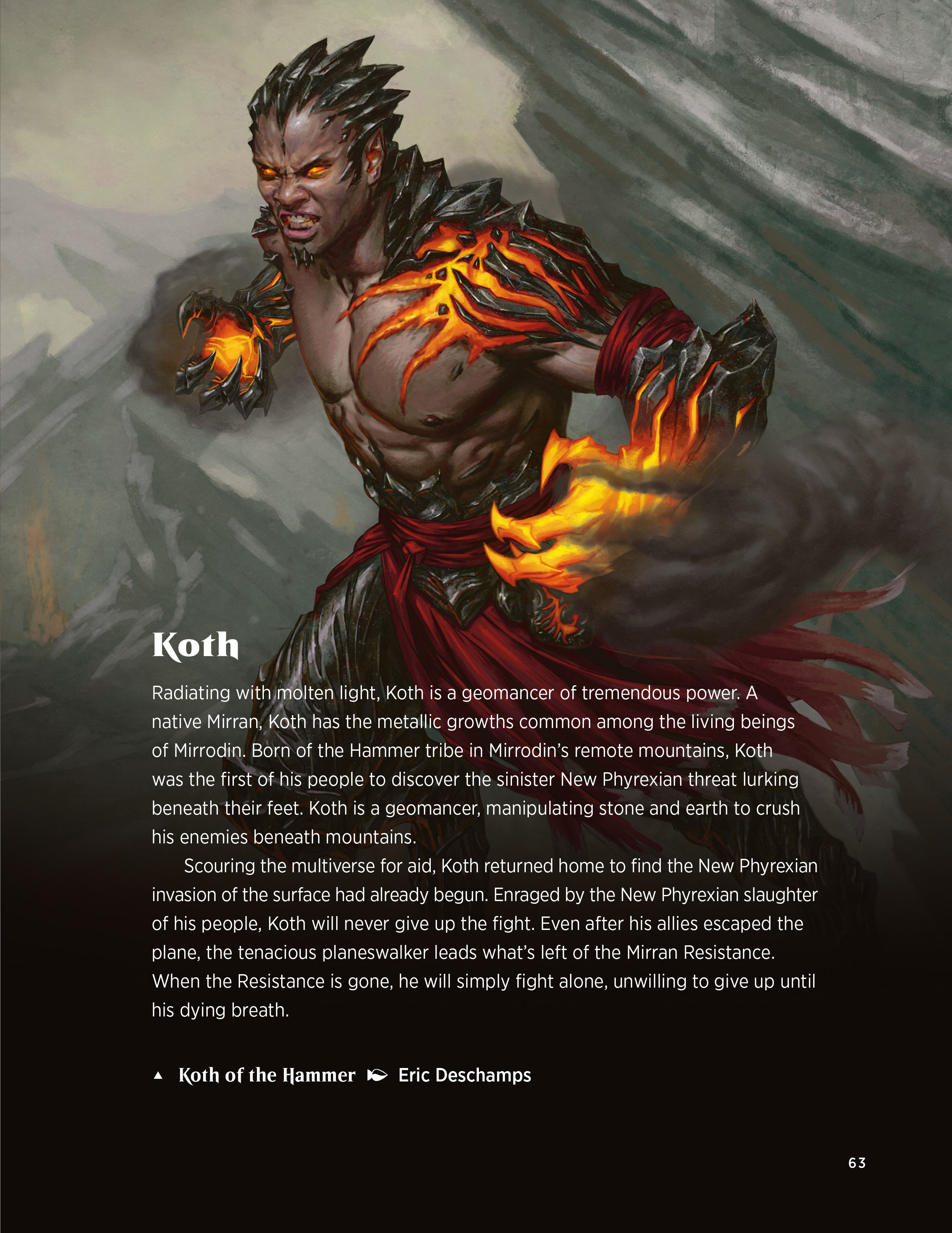 Magic: The Gathering: Planes of the Multiverse: A Visual History (2021) issue HC - Page 60