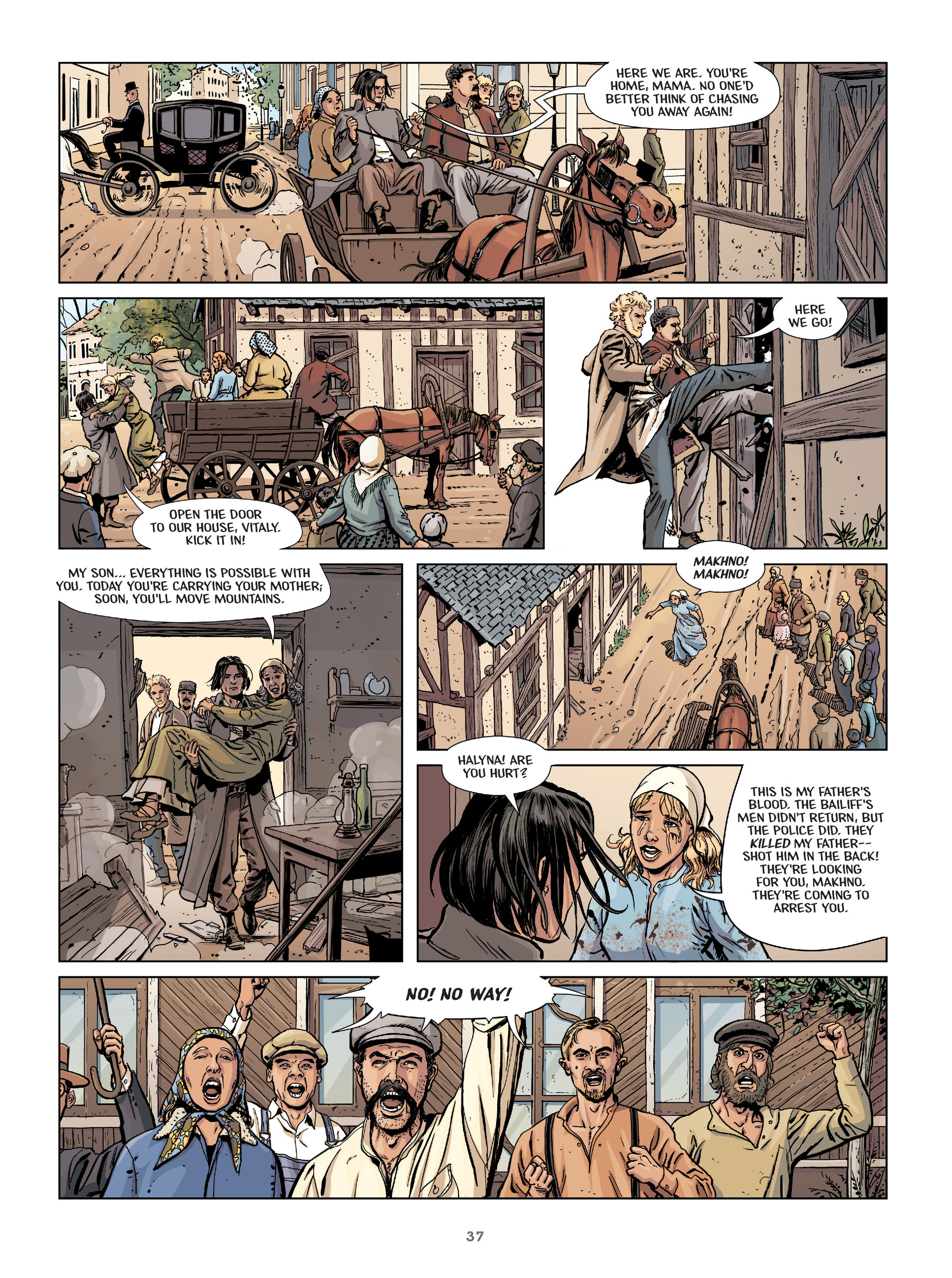 Makhno: Ukrainian Freedom Fighter (2022-) issue 1 - Page 38