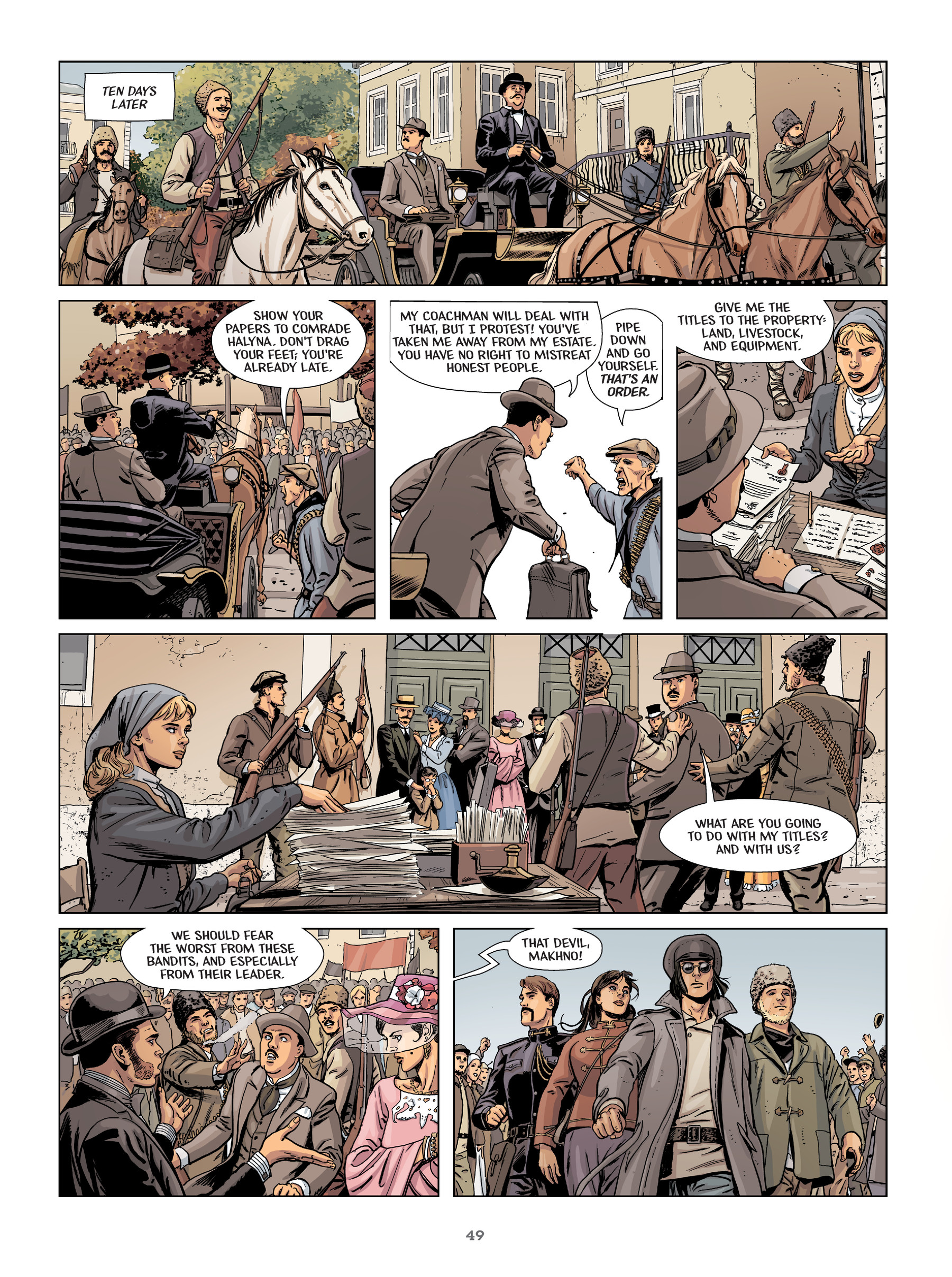 Makhno: Ukrainian Freedom Fighter (2022-) issue 1 - Page 50