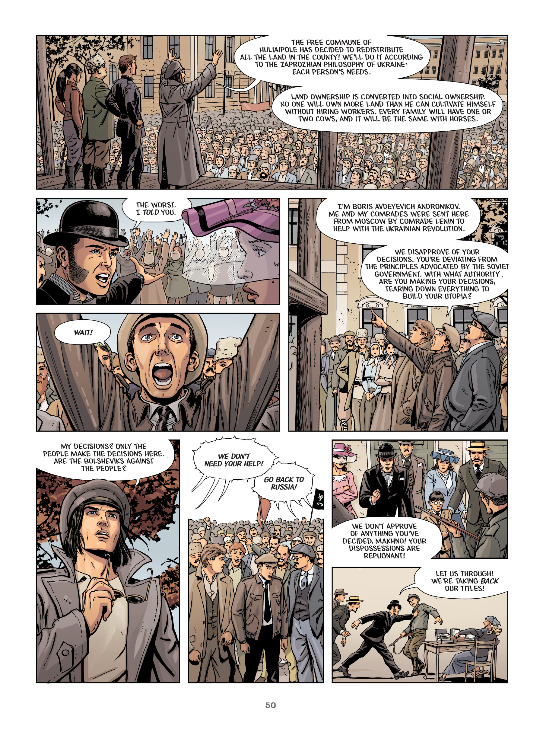 Makhno: Ukrainian Freedom Fighter (2022-) issue 1 - Page 51