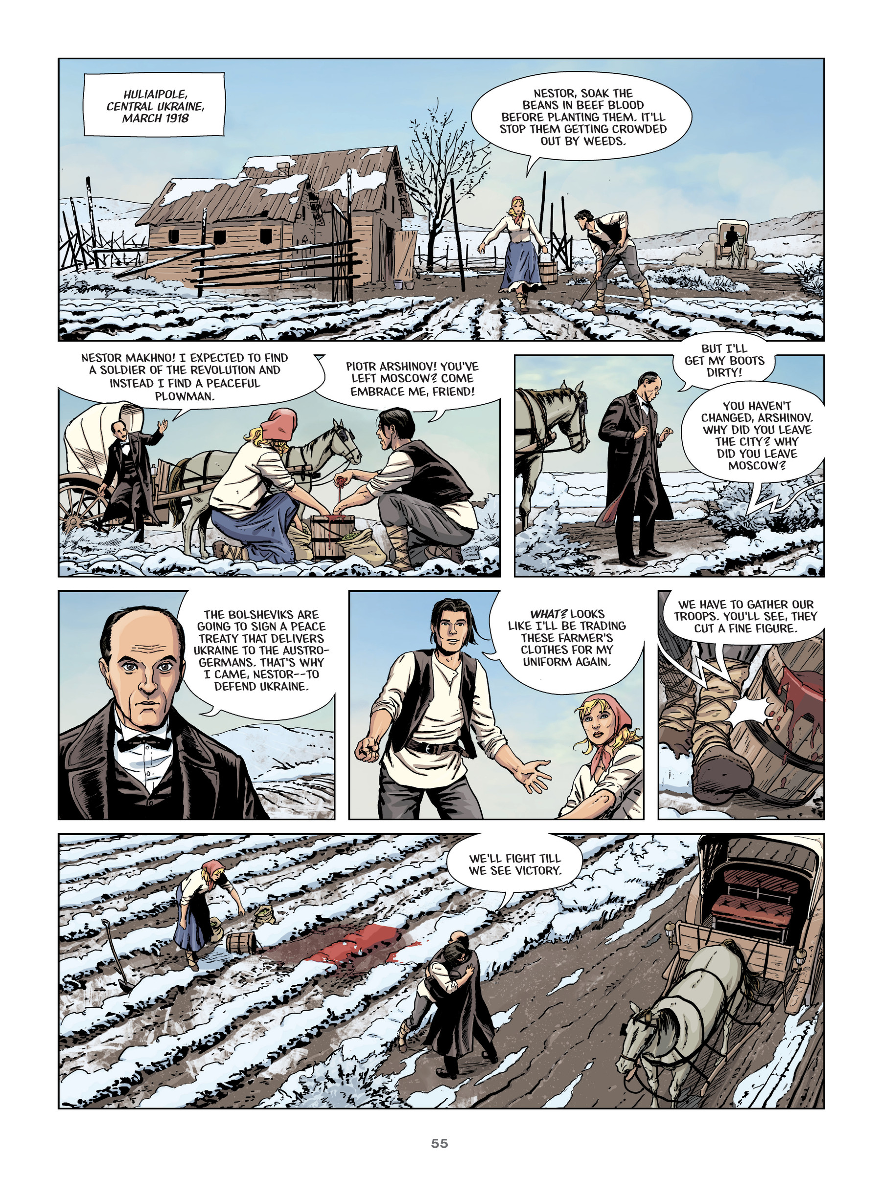 Makhno: Ukrainian Freedom Fighter (2022-) issue 1 - Page 56