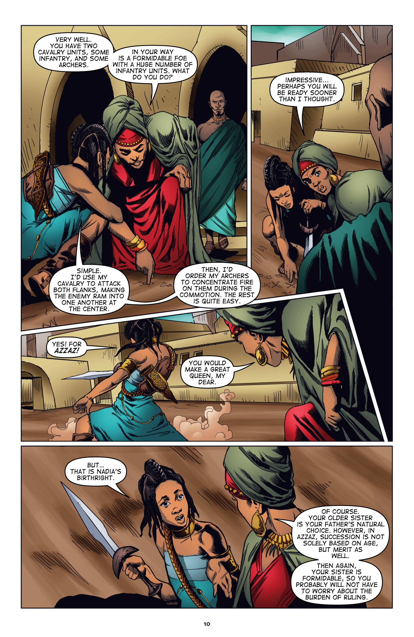 Malika: Warrior Queen (2021-) issue Vol. 1 - Page 12