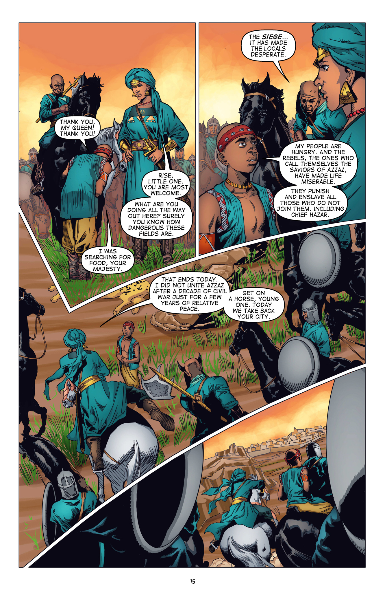 Malika: Warrior Queen (2021-) issue Vol. 1 - Page 17