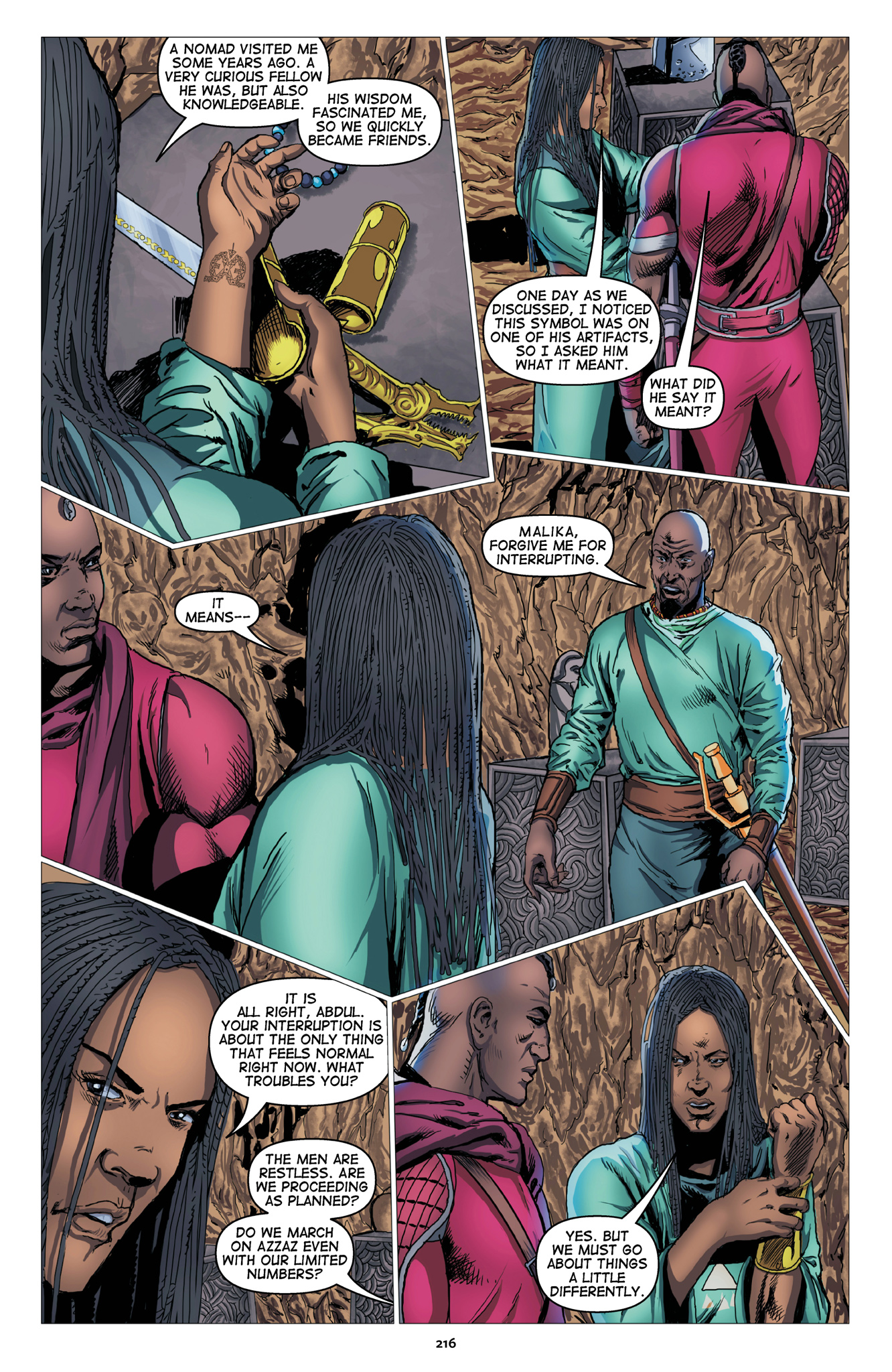 Malika: Warrior Queen (2021-) issue Vol. 1 - Page 218