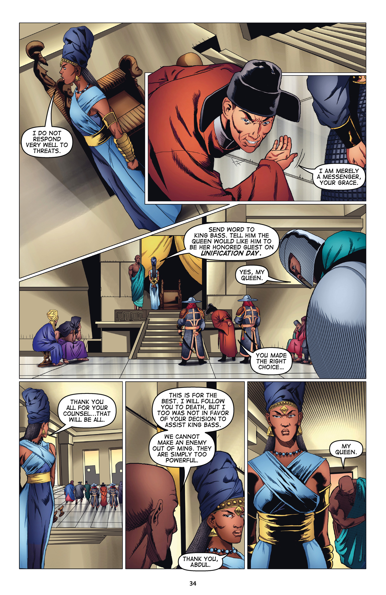 Malika: Warrior Queen (2021-) issue Vol. 1 - Page 36