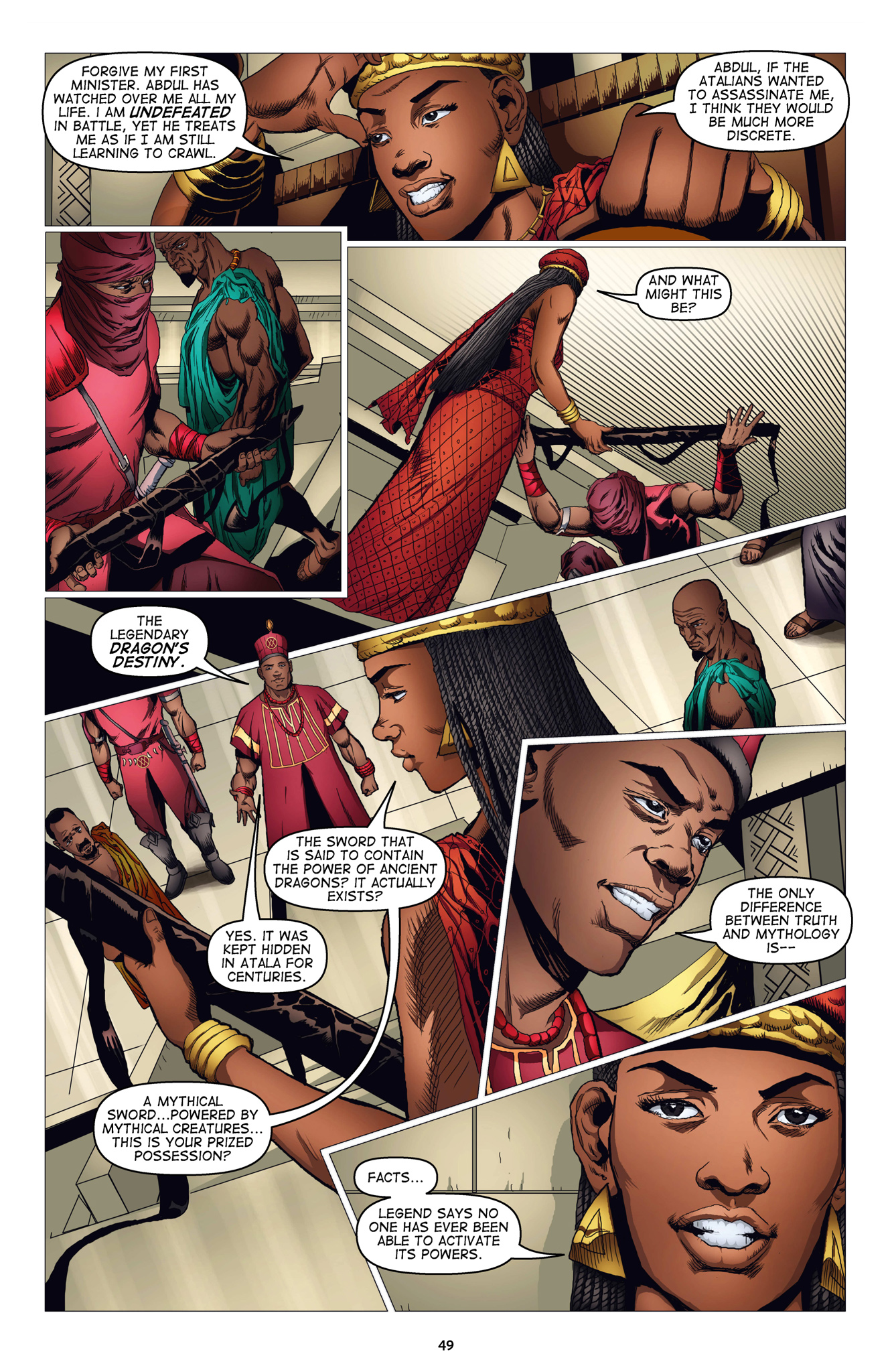 Malika: Warrior Queen (2021-) issue Vol. 1 - Page 51