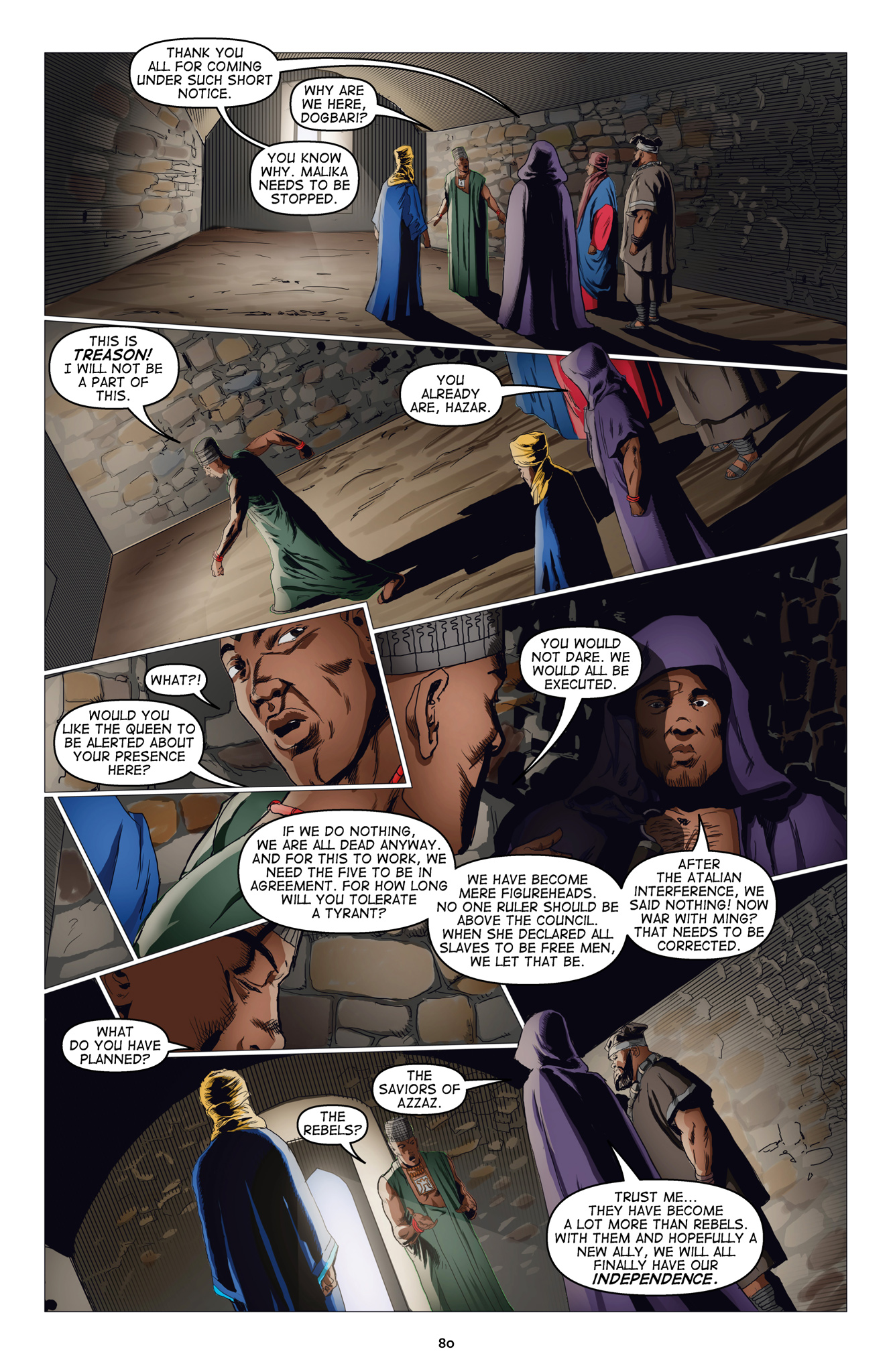 Malika: Warrior Queen (2021-) issue Vol. 1 - Page 82