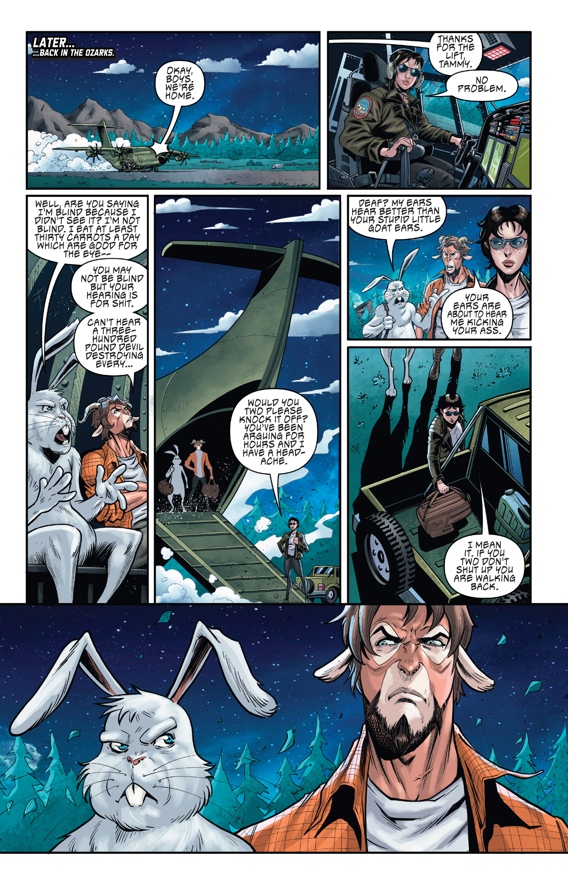 Man Goat and the Bunnyman: Green Eggs & Blam! (2022) issue 1 - Page 12